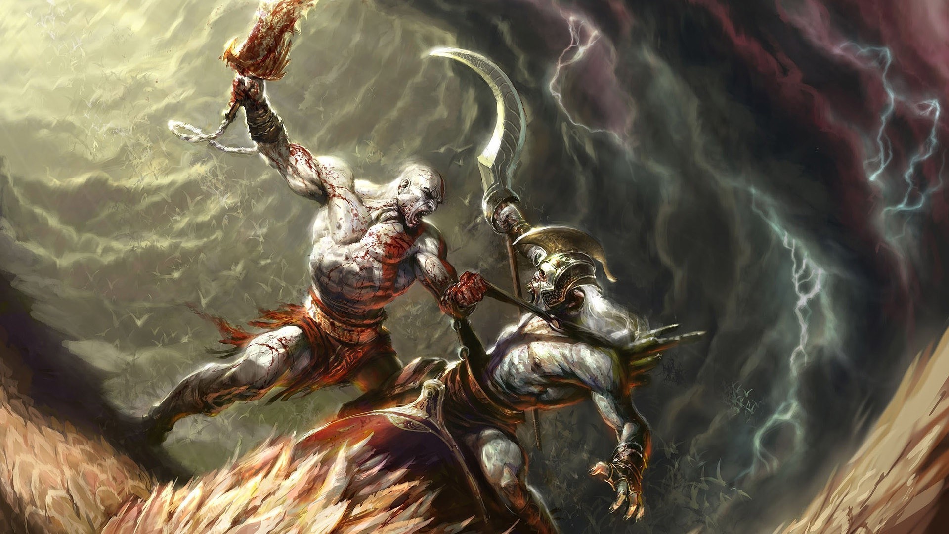 1920x1080 Kratos - God of War wallpaper #9339
