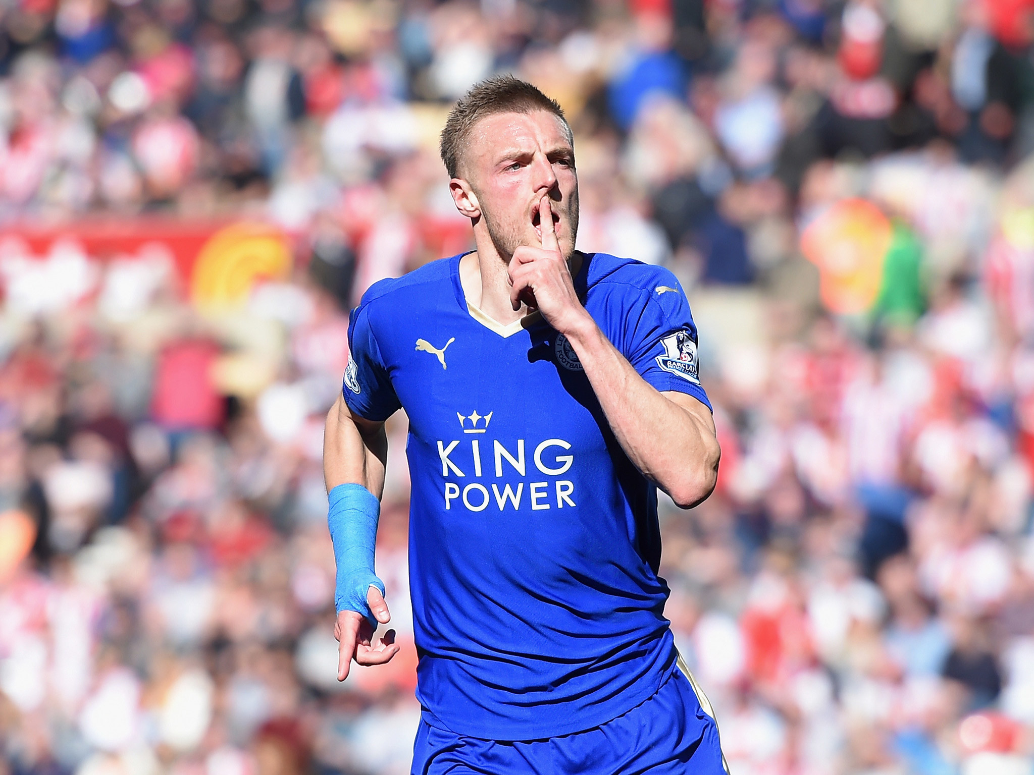 2048x1536 Sunderland 0 Leicester City 2: Jamie Vardy takes delight in matching Gary  Lineker's record as Foxes close on title | The Independent