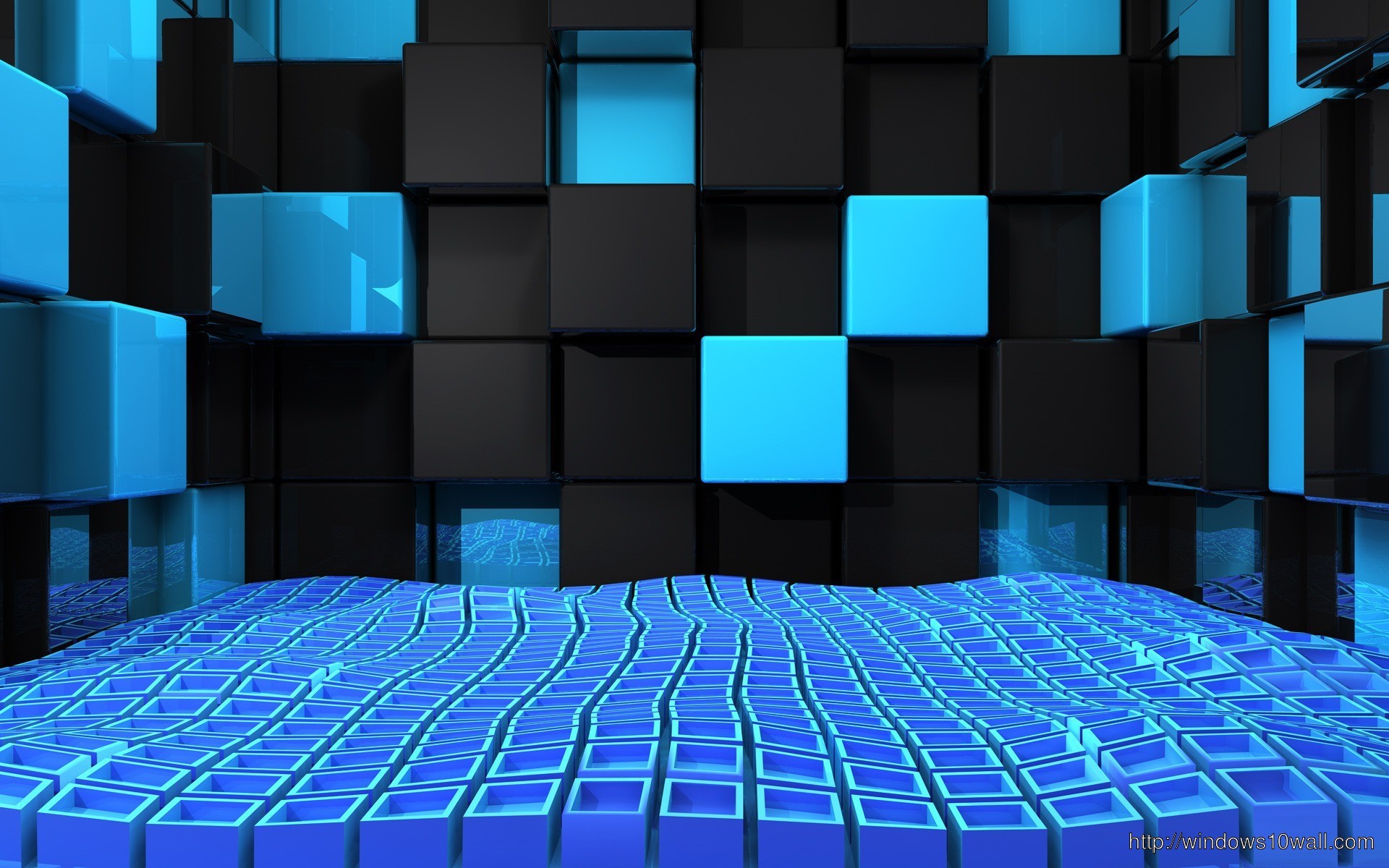 1920x1200 Cool 3D Cubes Twitter Background Wallpaper