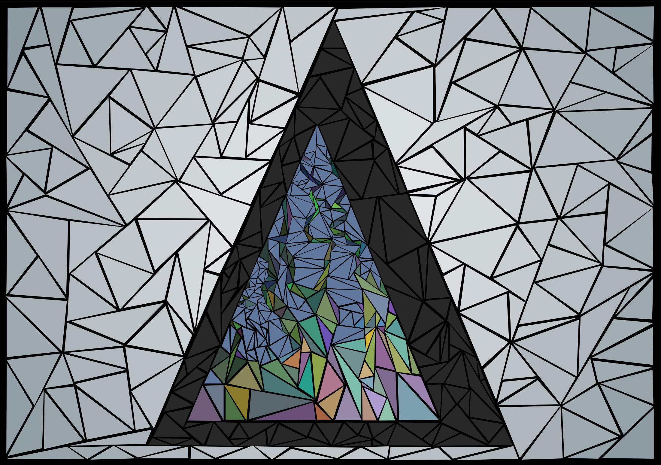 2201x1548 ... Triangles are my Favourite Shape by I-am-THEdragon