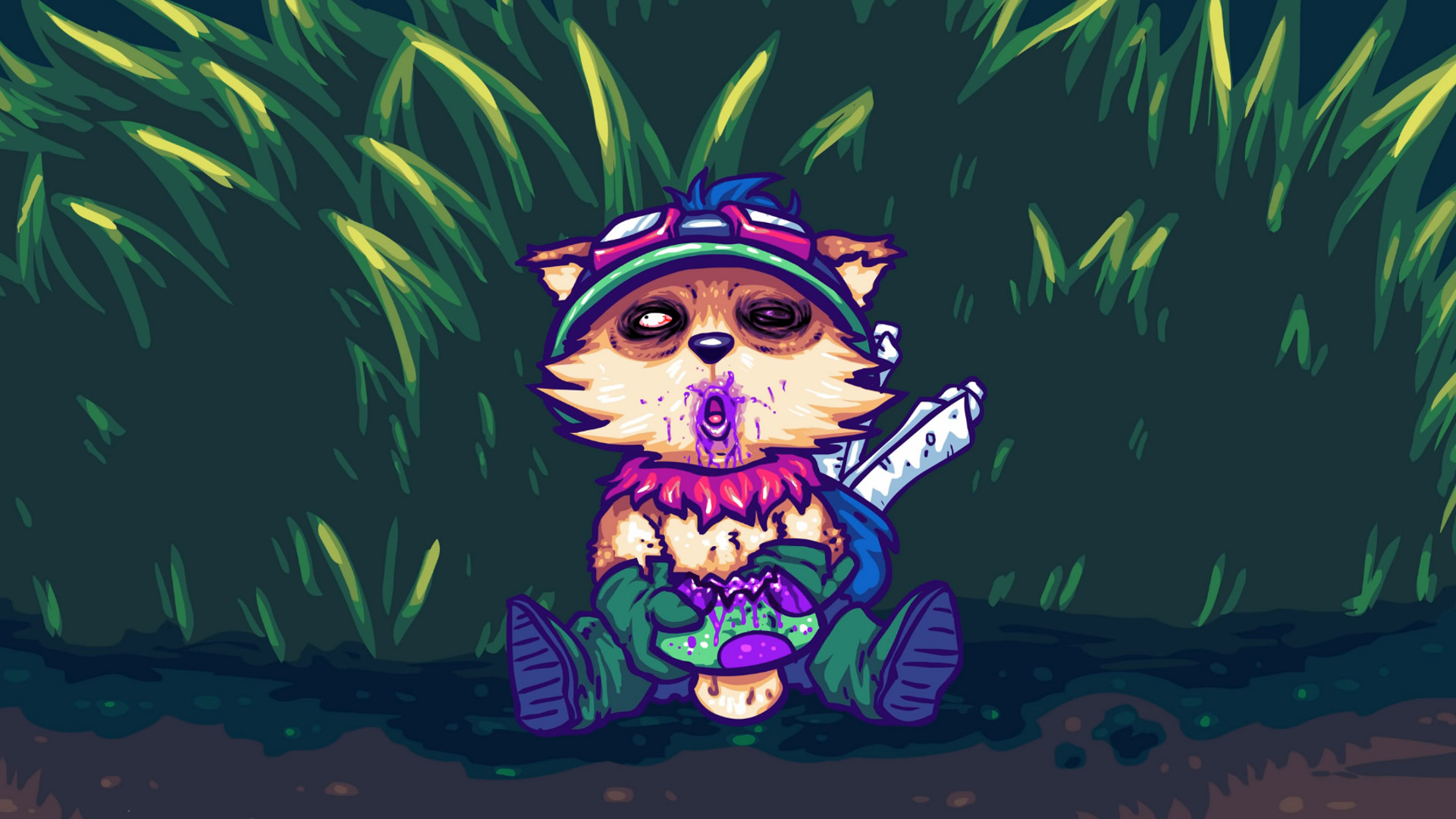 1920x1080 League Of Legends Teemo Wallpaper For Android