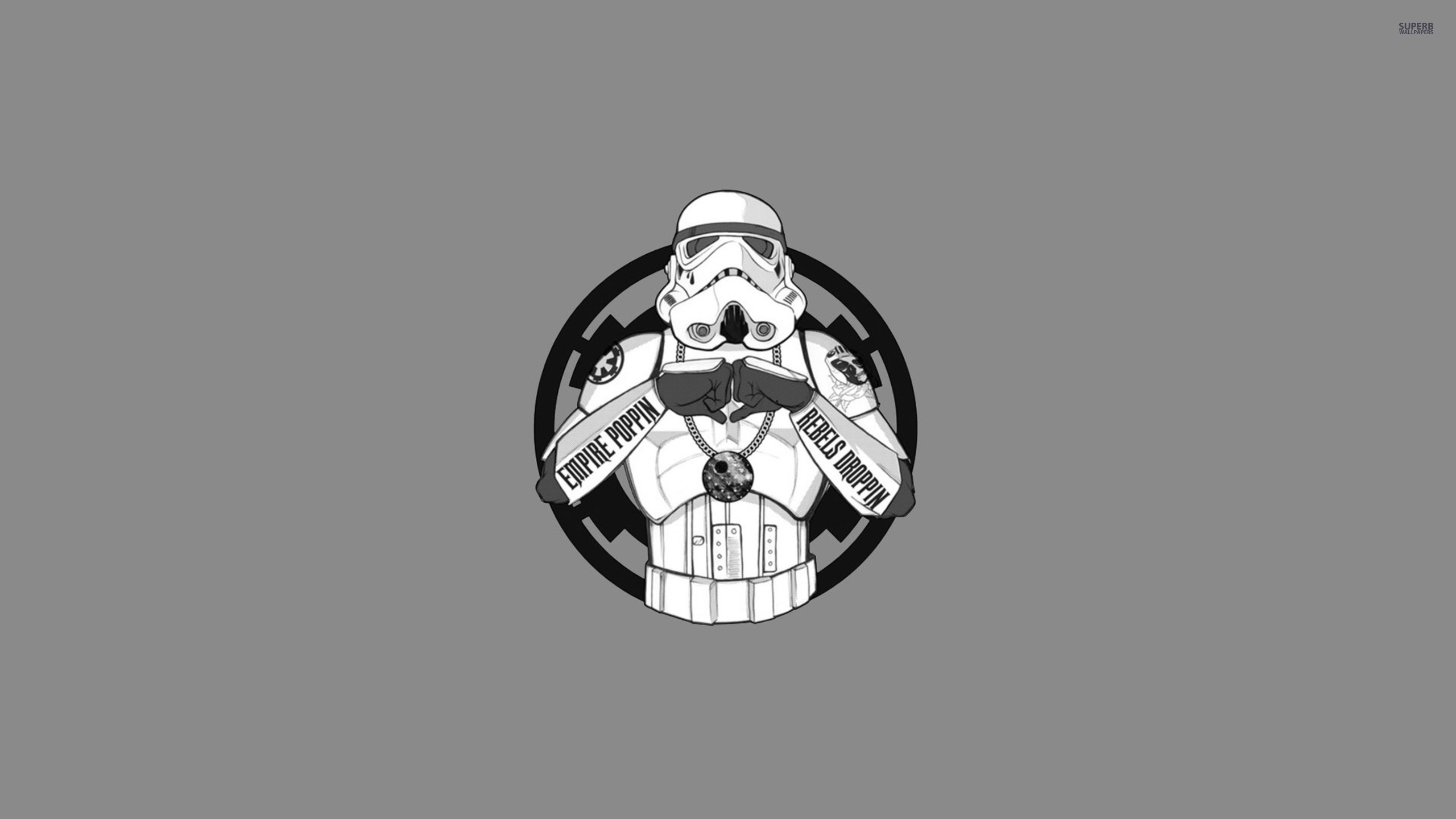 2560x1440 #Star Wars, #humor, #clone trooper, wallpaper
