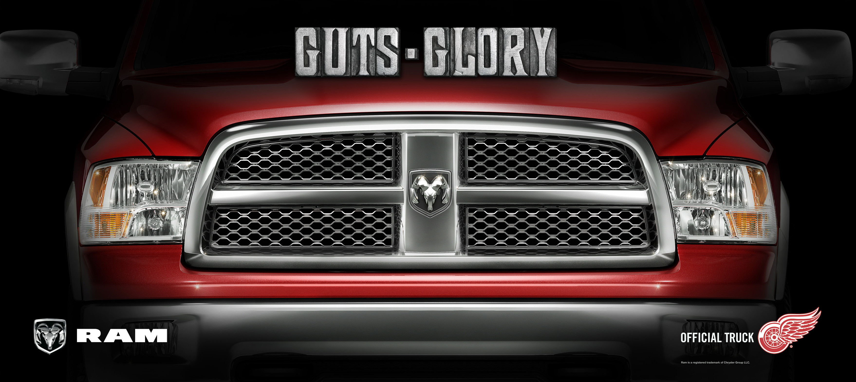 3516x1572 Guts Glory Ram Logo. Red Wings Edition Dodge Ram. Related Images Â· Guts  Glory