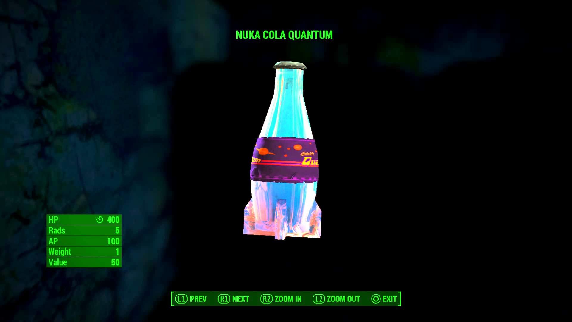 1920x1080 Fallout 4 - Nuka Cola Quantum & Sugar Bombs Appearance Information Details  Gameplay Sequence PS4 - YouTube