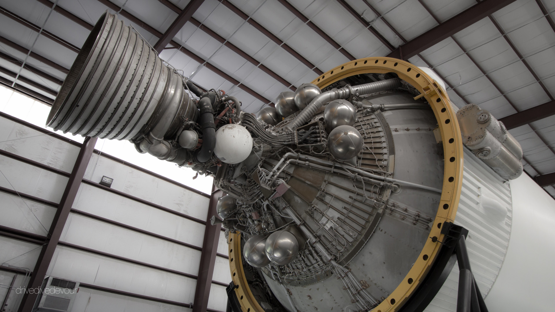 1920x1080 Saturn V engine, Johnson Space Center, Houston, TX