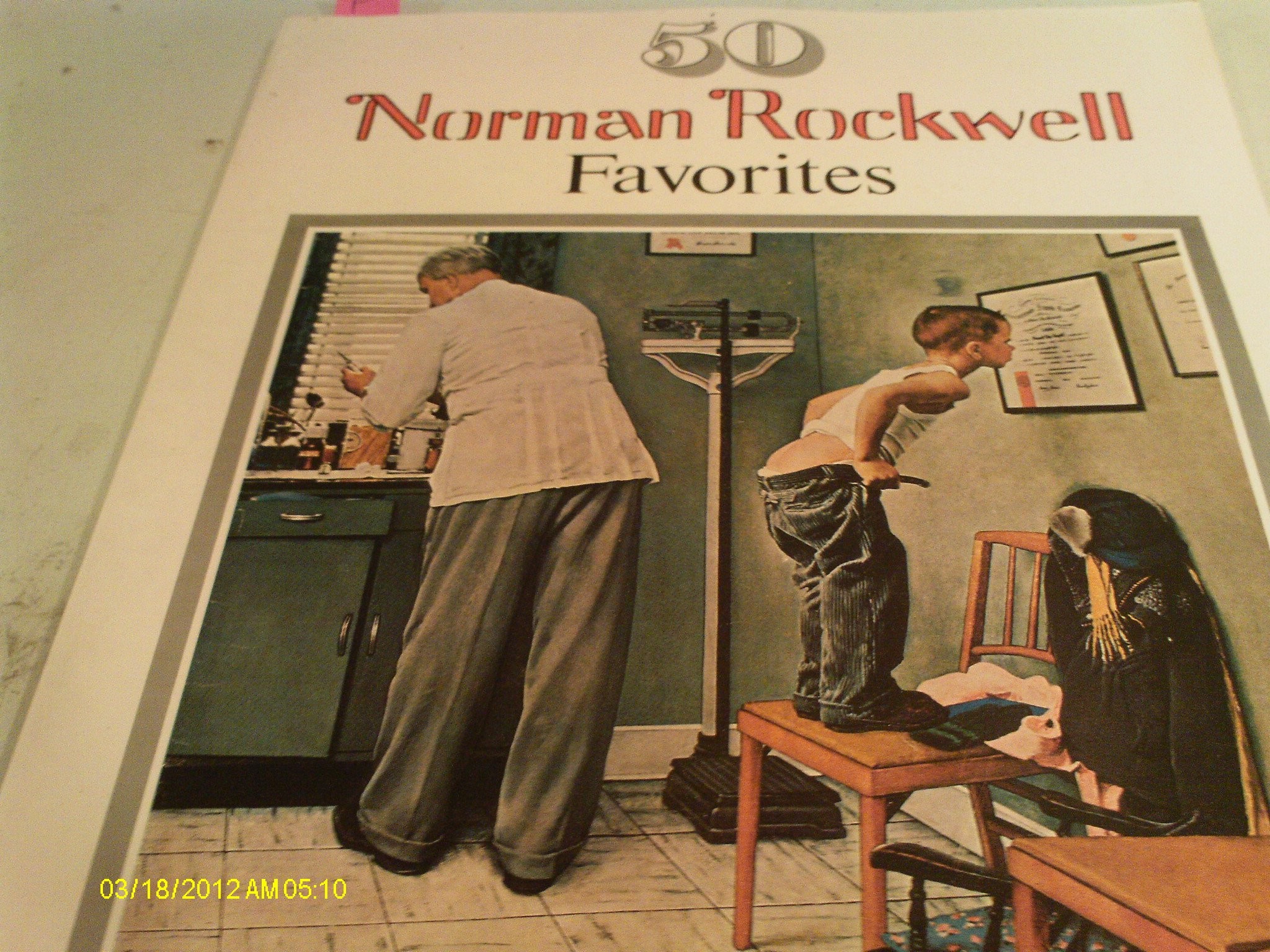 2048x1536 50 NORMAN ROCKWELL FAVORITES Paperback – 1978