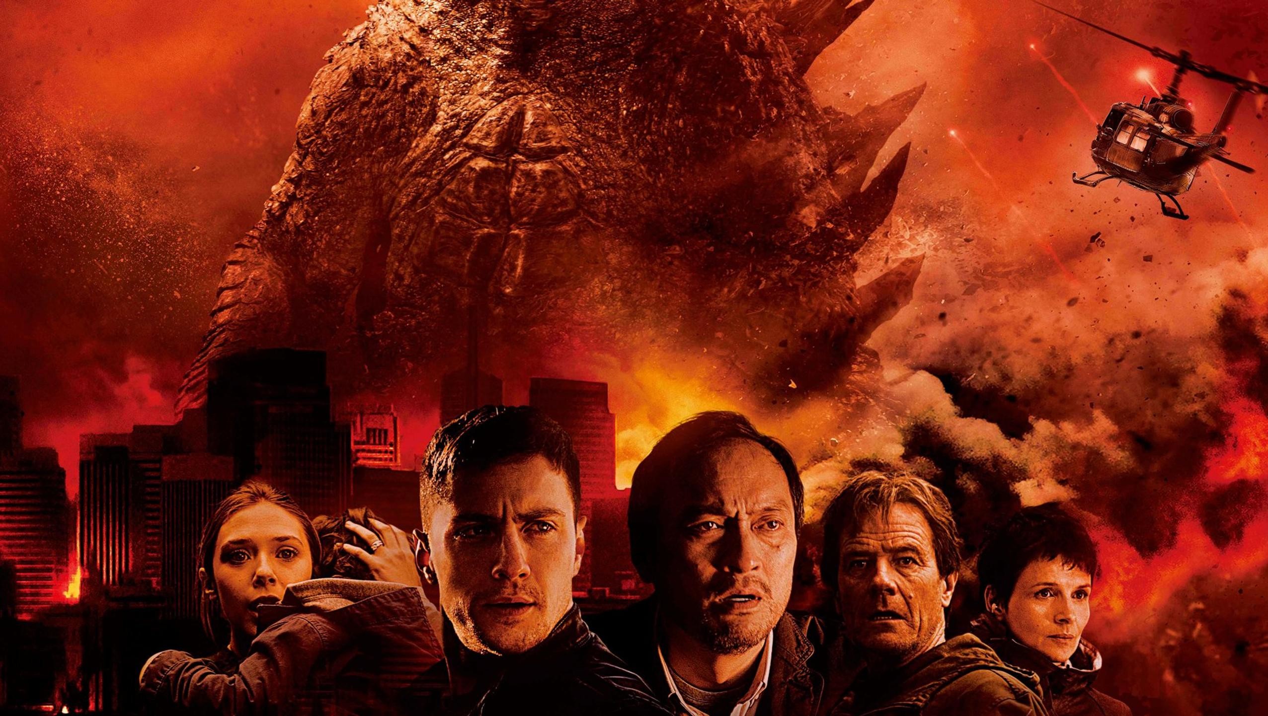 2552x1442 Wallpaper for "Godzilla" (2014)