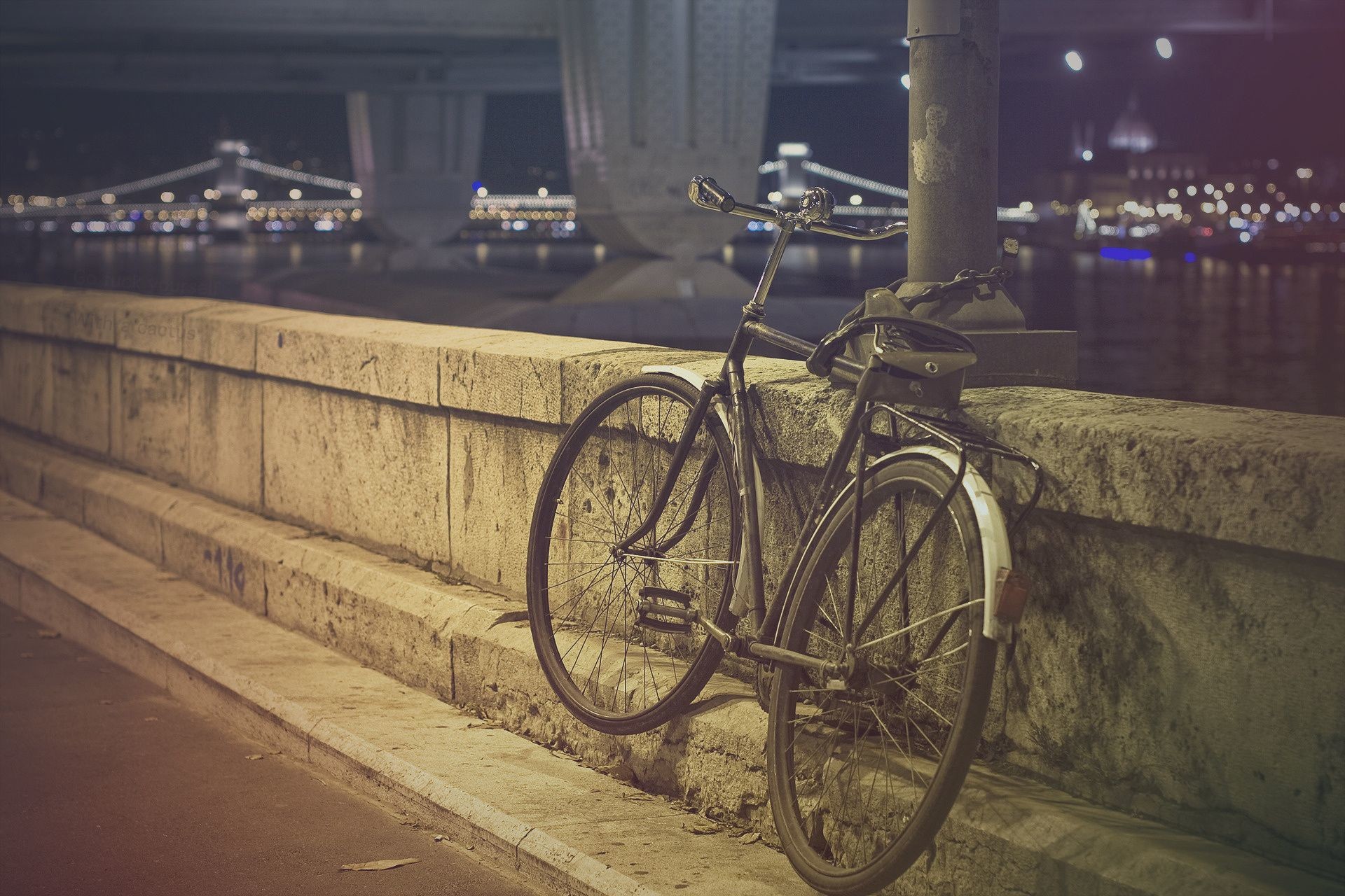 1920x1280 0 comments, 40 Lonely bike by the shore [] ...