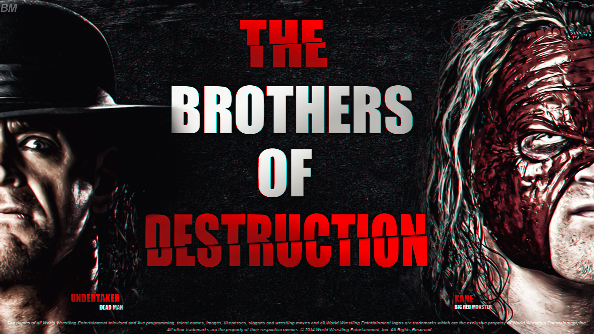 1920x1080 Brothers Of Destruction | WWE HD | By BM Desugner by BM-Designer on .