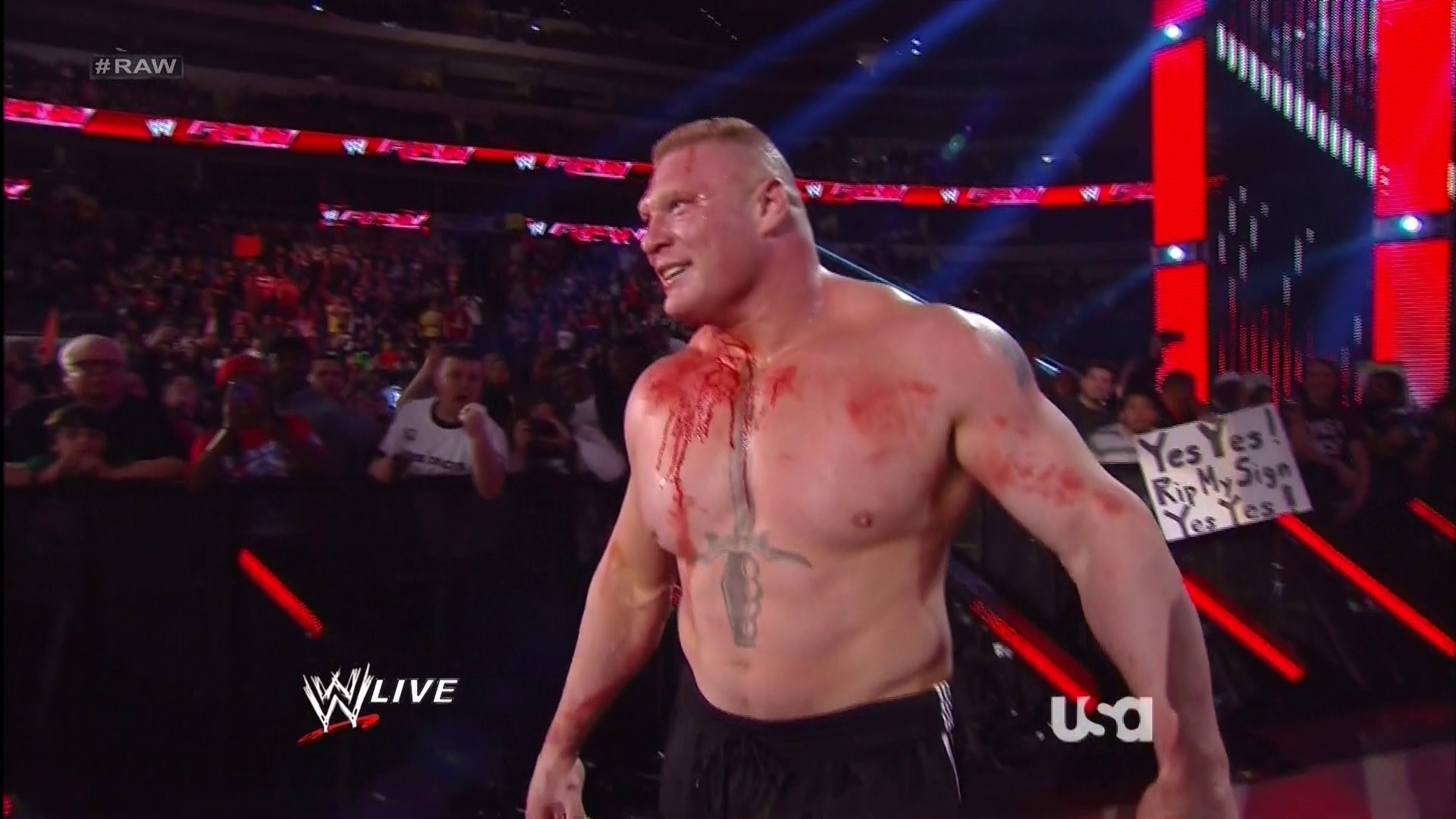 1920x1080 Pro Wrestling Flashback: Brock Lesnar Shows Up For The First Time And  Destroys Everyone