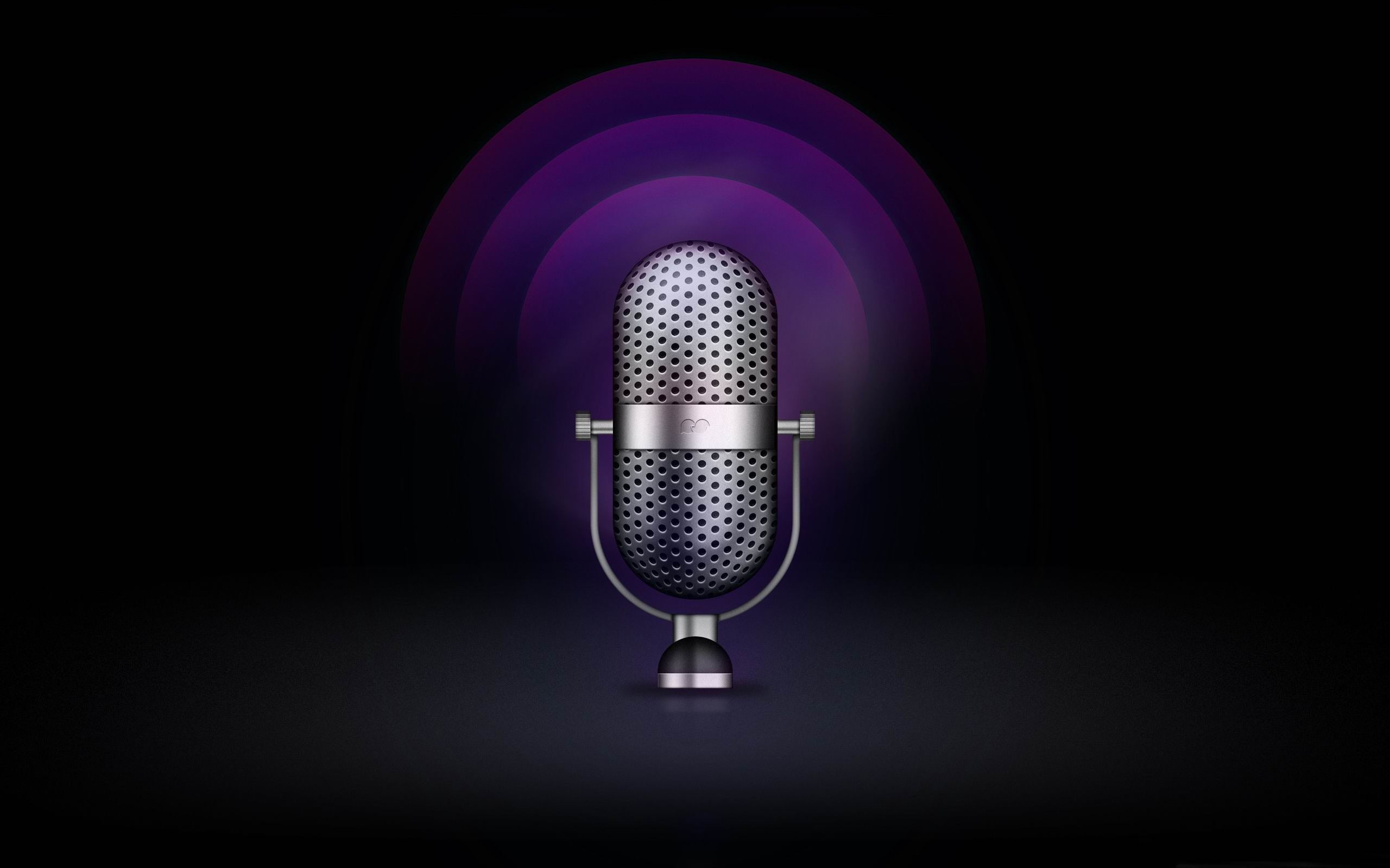2560x1600 radio microphone-Music theme wallpapers, gray condenser microphone clip art