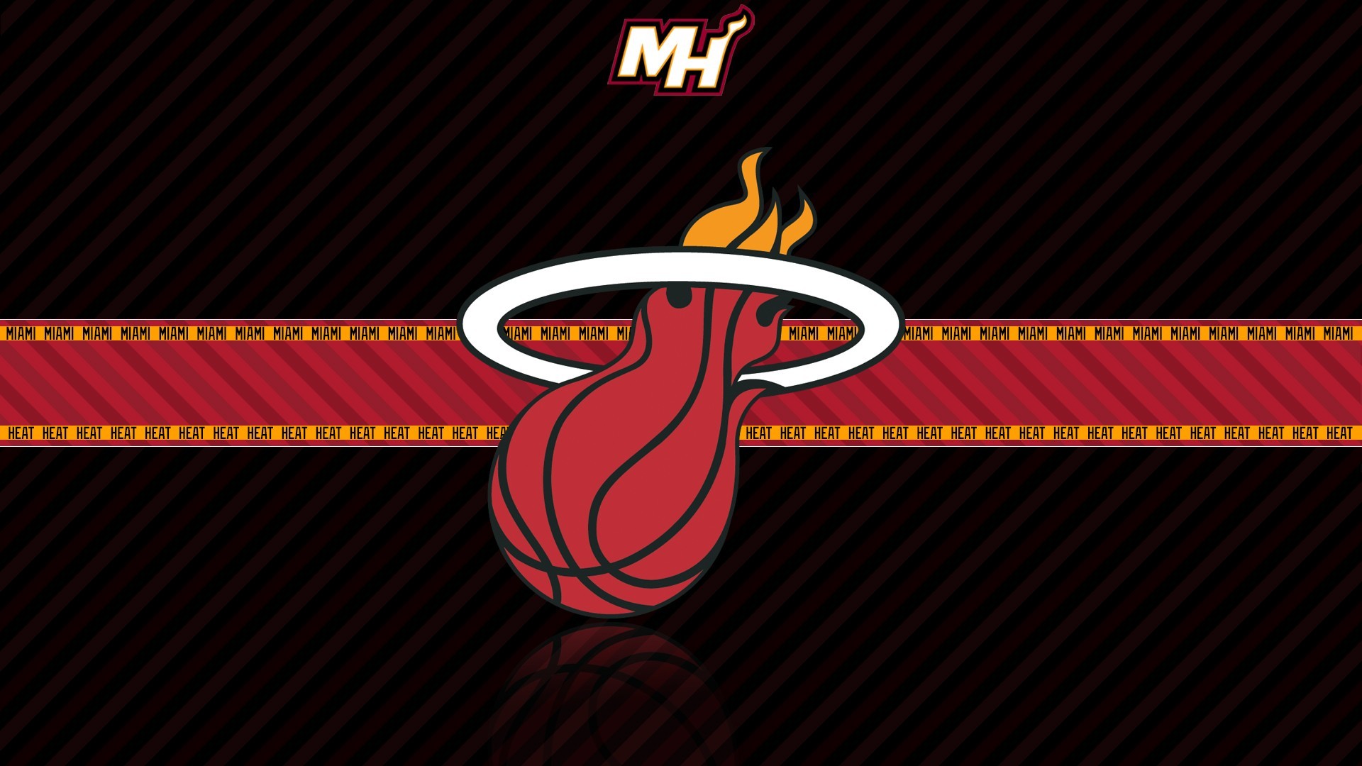 1920x1080 Desktop Download Logo Miami Heat Wallpapers.