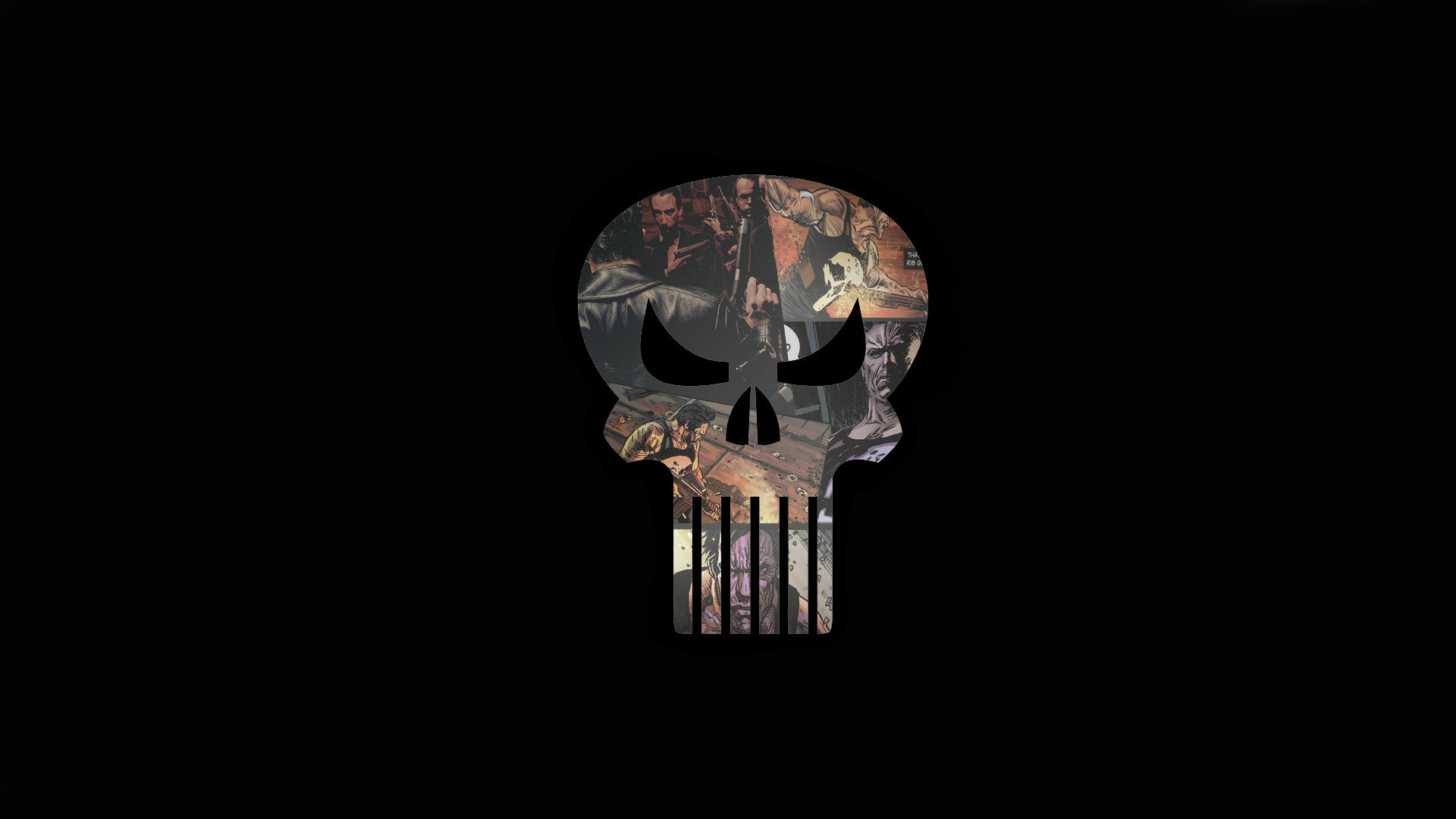 1920x1080 The Skull of Punisher