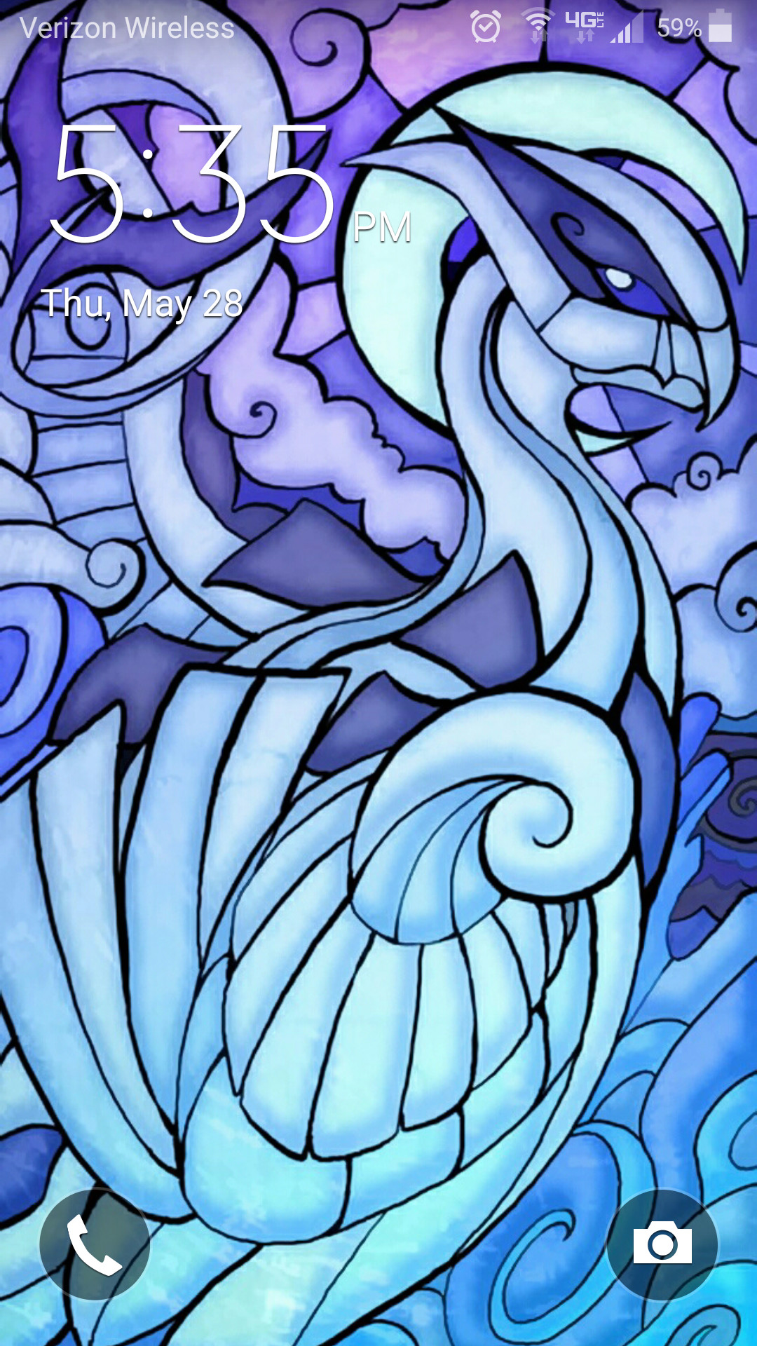 1080x1920 My dual Ho-oh/Lugia phone backgrounds