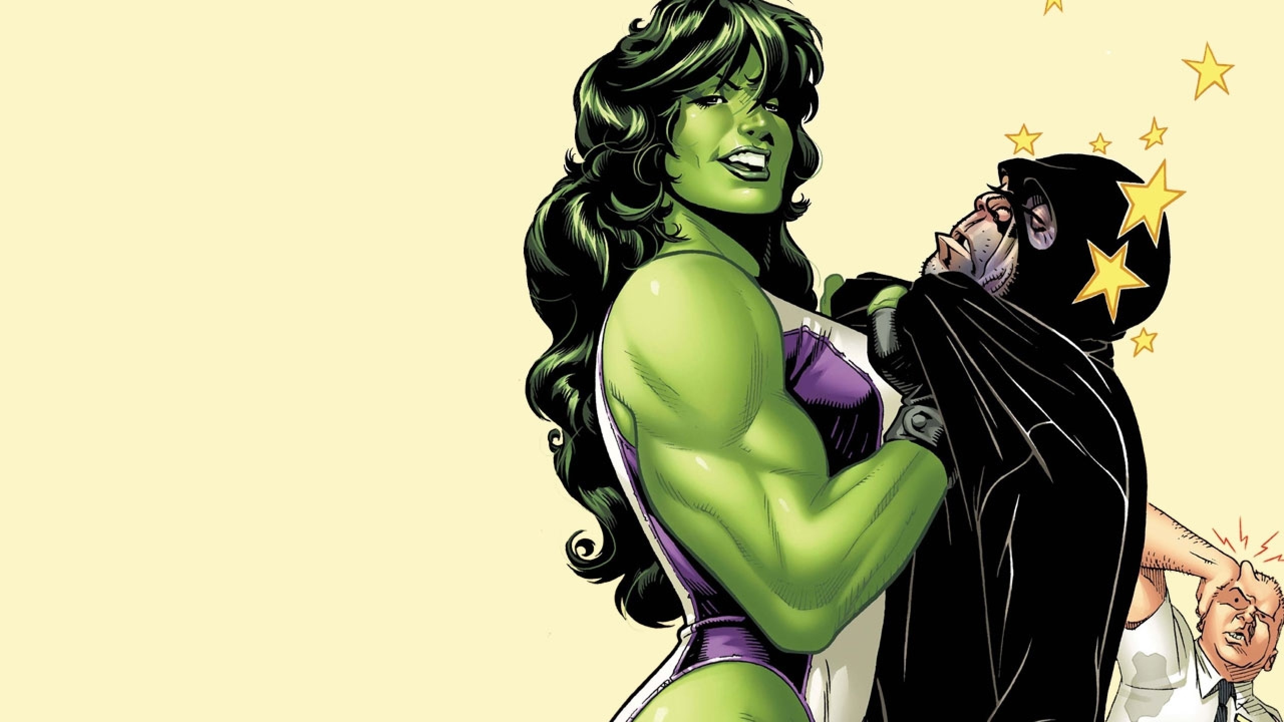 2560x1440 Comics - She-Hulk Wallpaper