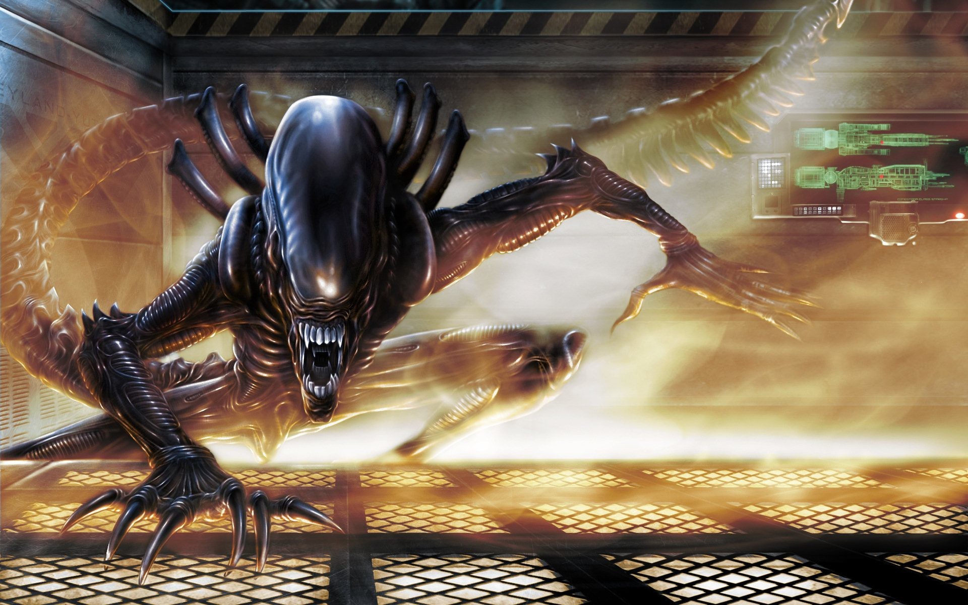1920x1200 Related. Alien World Sci Fi Wallpaper