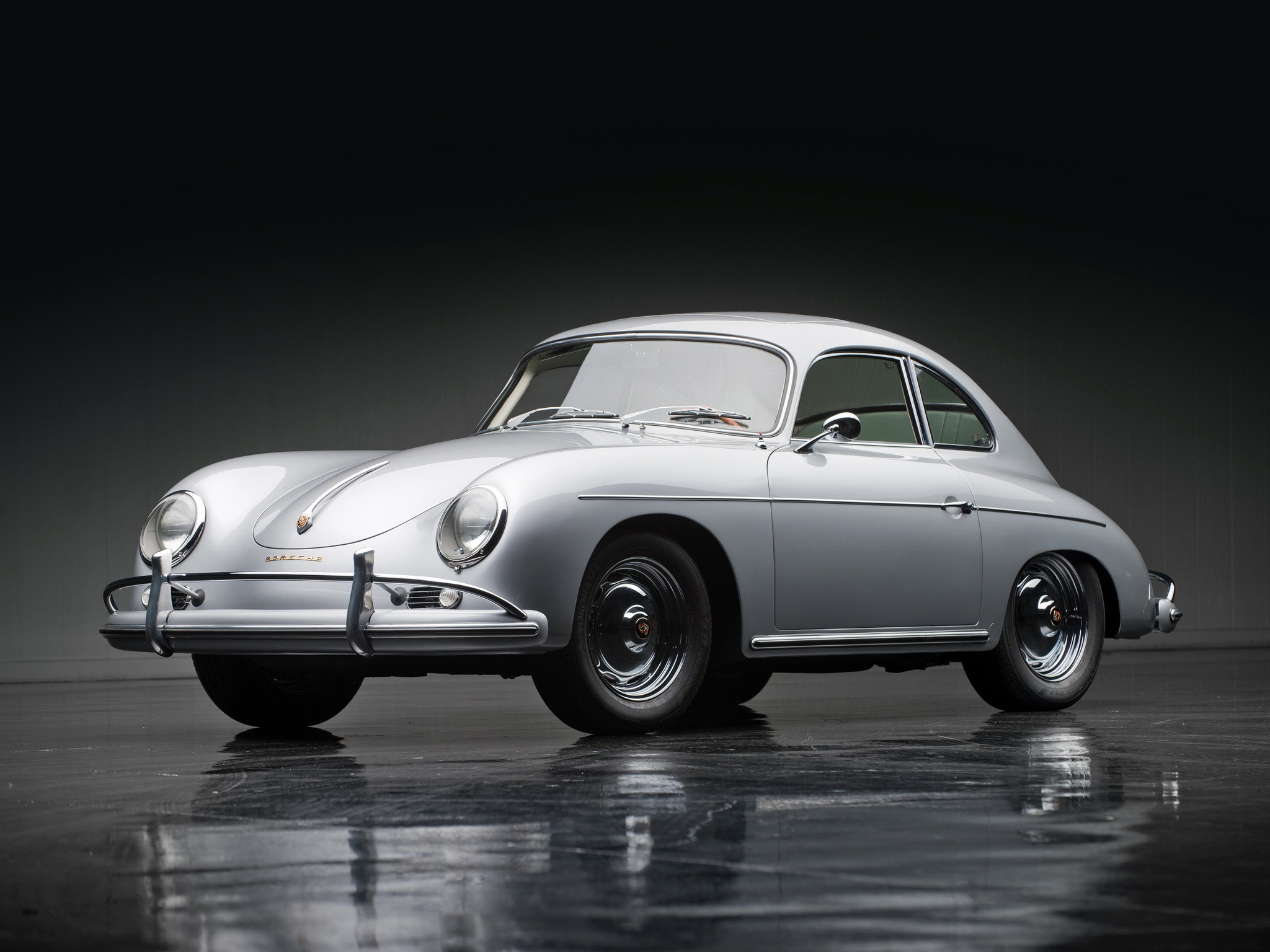2048x1536 ... Porsche 356 Coupe Interior #12