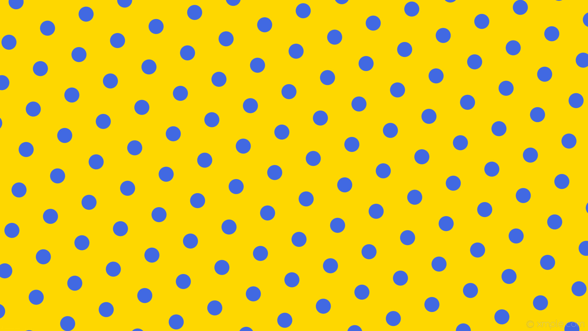 1920x1080 wallpaper polka dots hexagon yellow blue gold royal blue #ffd700 #4169e1  diagonal 20Â°