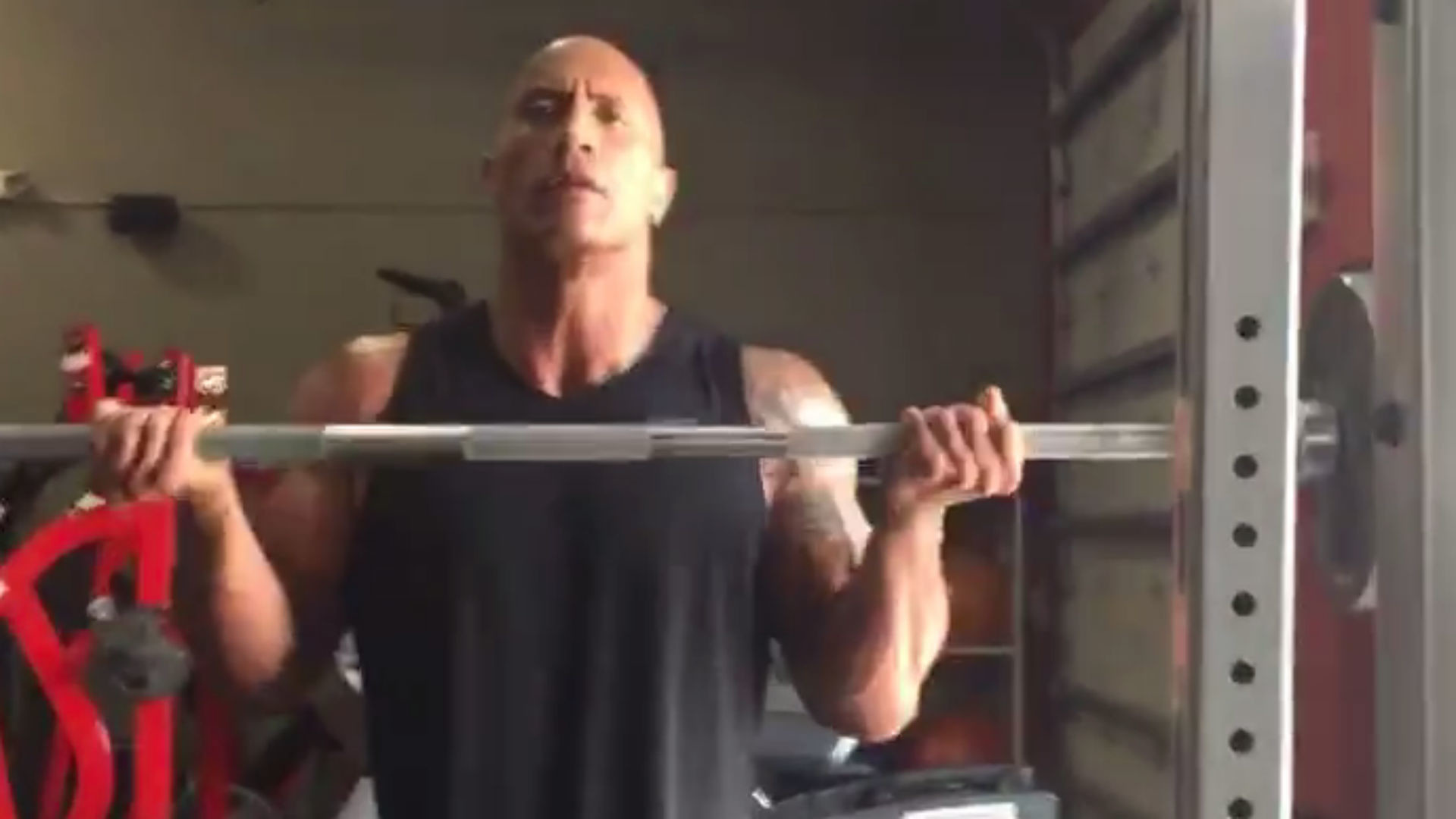1920x1080 The Rock does crazy workout during first Facebook Live stream | Other  Sports | Sporting News