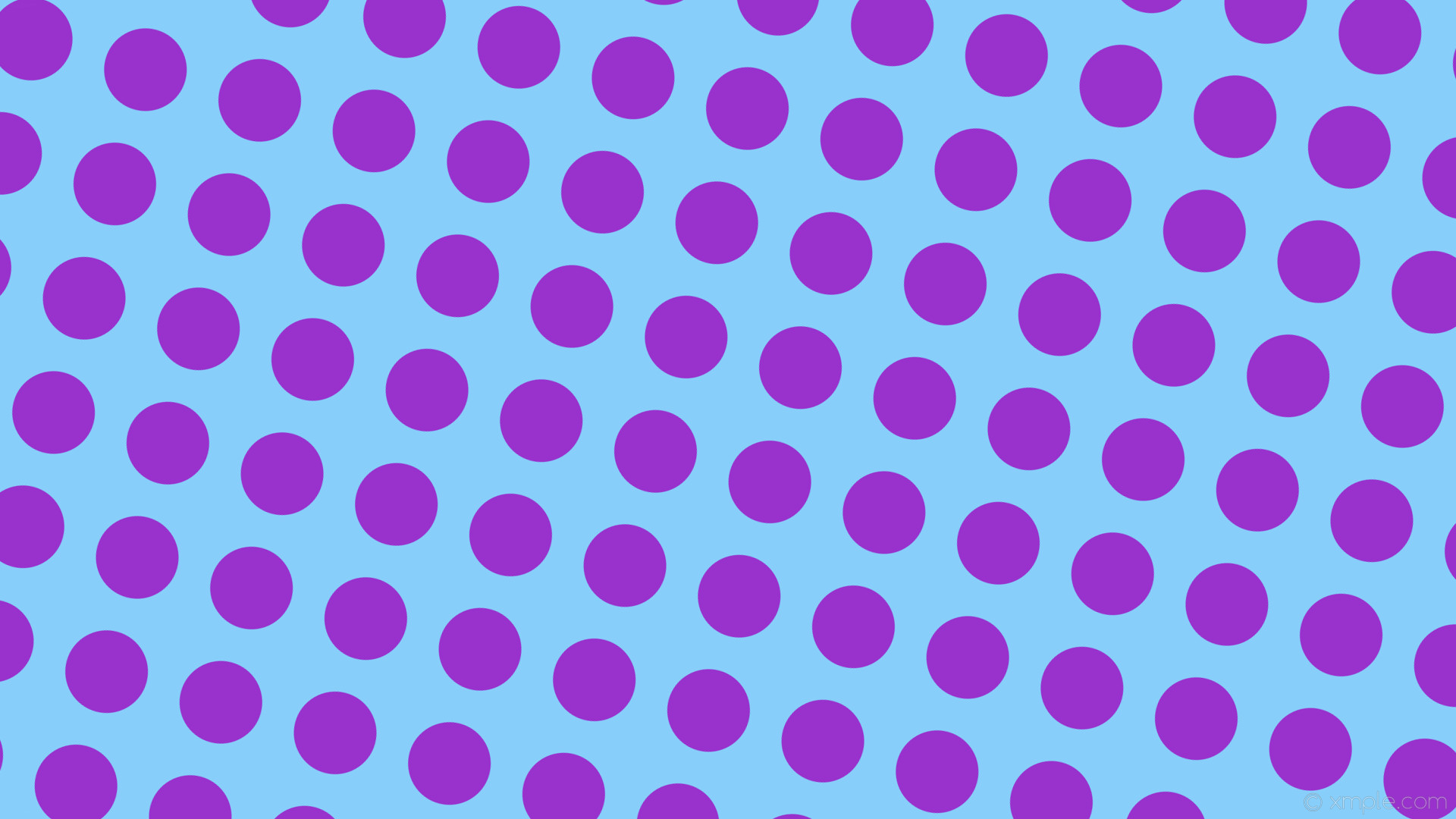 1920x1080 wallpaper spots polka dots blue purple light sky blue dark orchid #87cefa  #9932cc 345