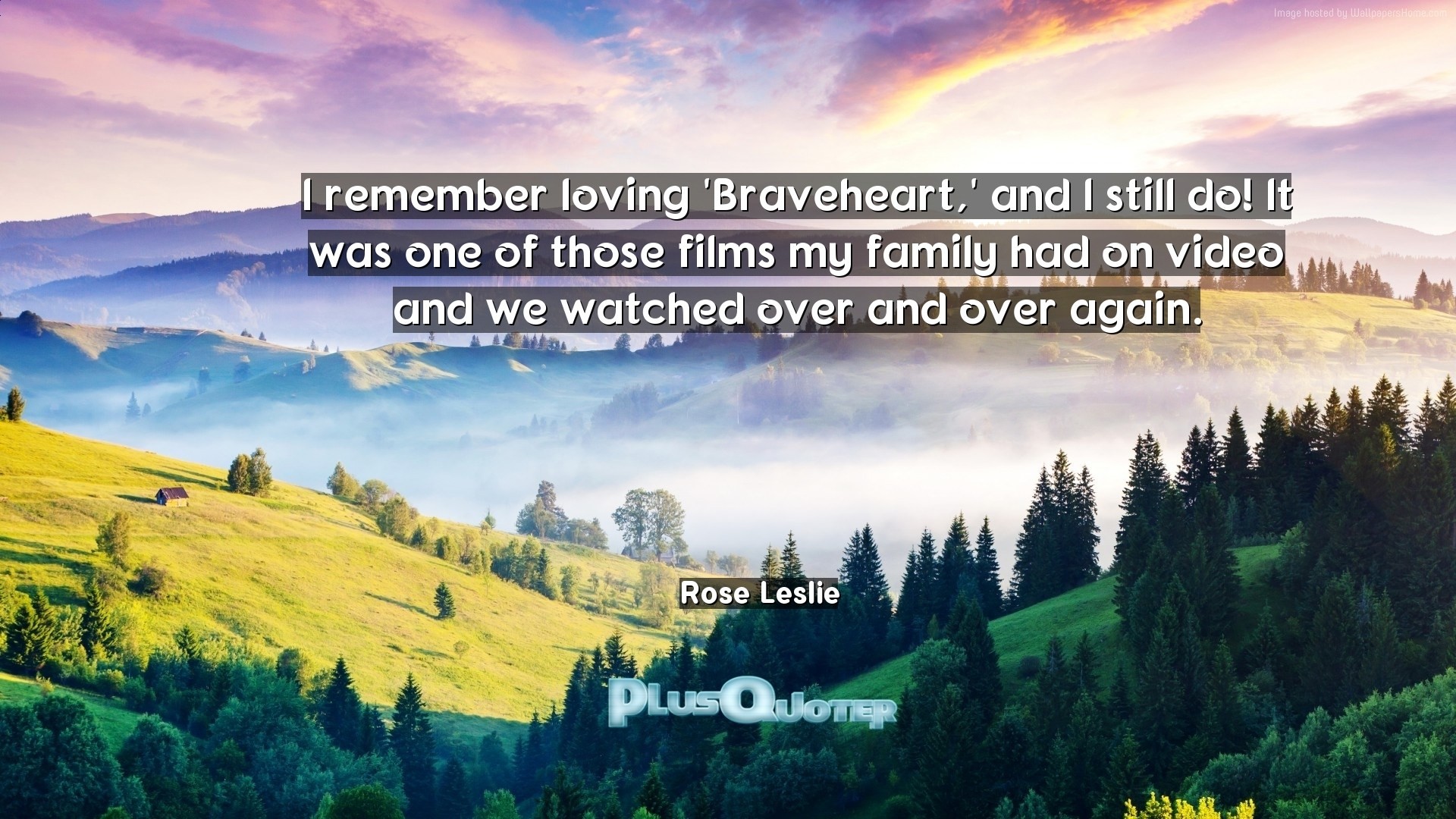 1920x1080 Download Wallpaper with inspirational Quotes- "I remember loving