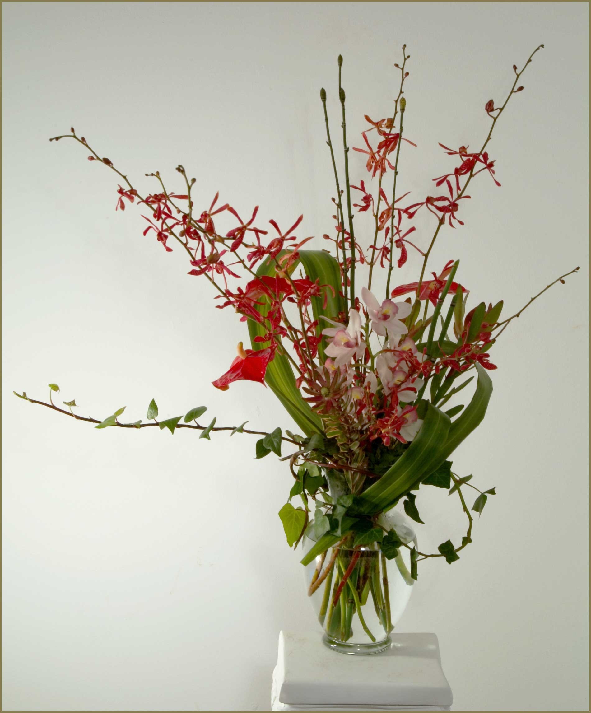 1900x2292 Tropical & Orchid Flower Arrangements in Marin County CA | Yukikos Floral  Design Studio
