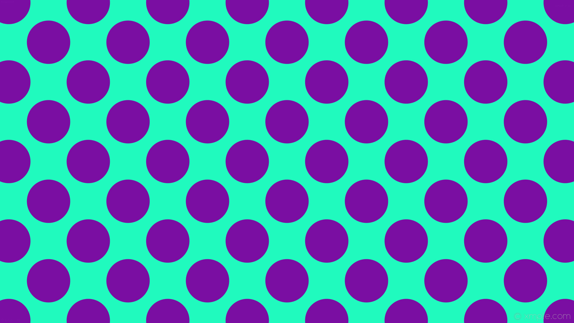 1920x1080 wallpaper polka violet dots spots turquoise #21fabe #7b0ea2 315Â° 145px 188px
