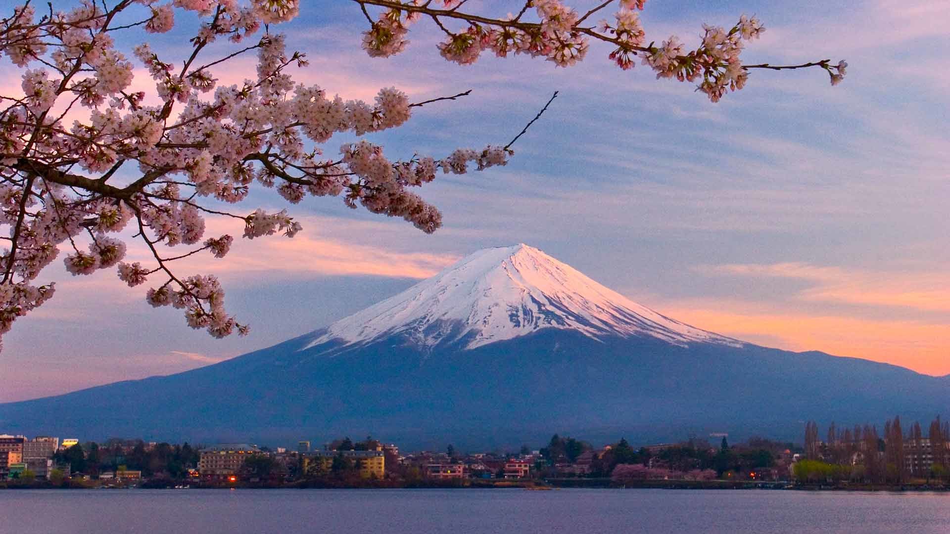1920x1080 Japans Mount Fuji scenery wallpaper Desktop Background Scenery 