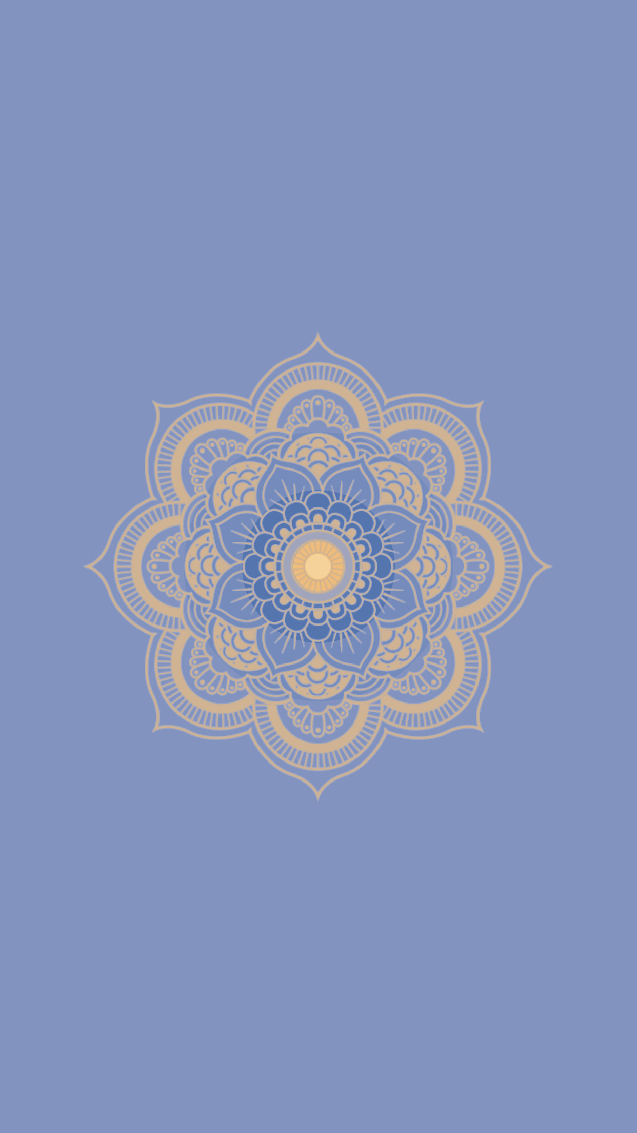 1242x2208 Mandala Wallpaper Set - 3 of â