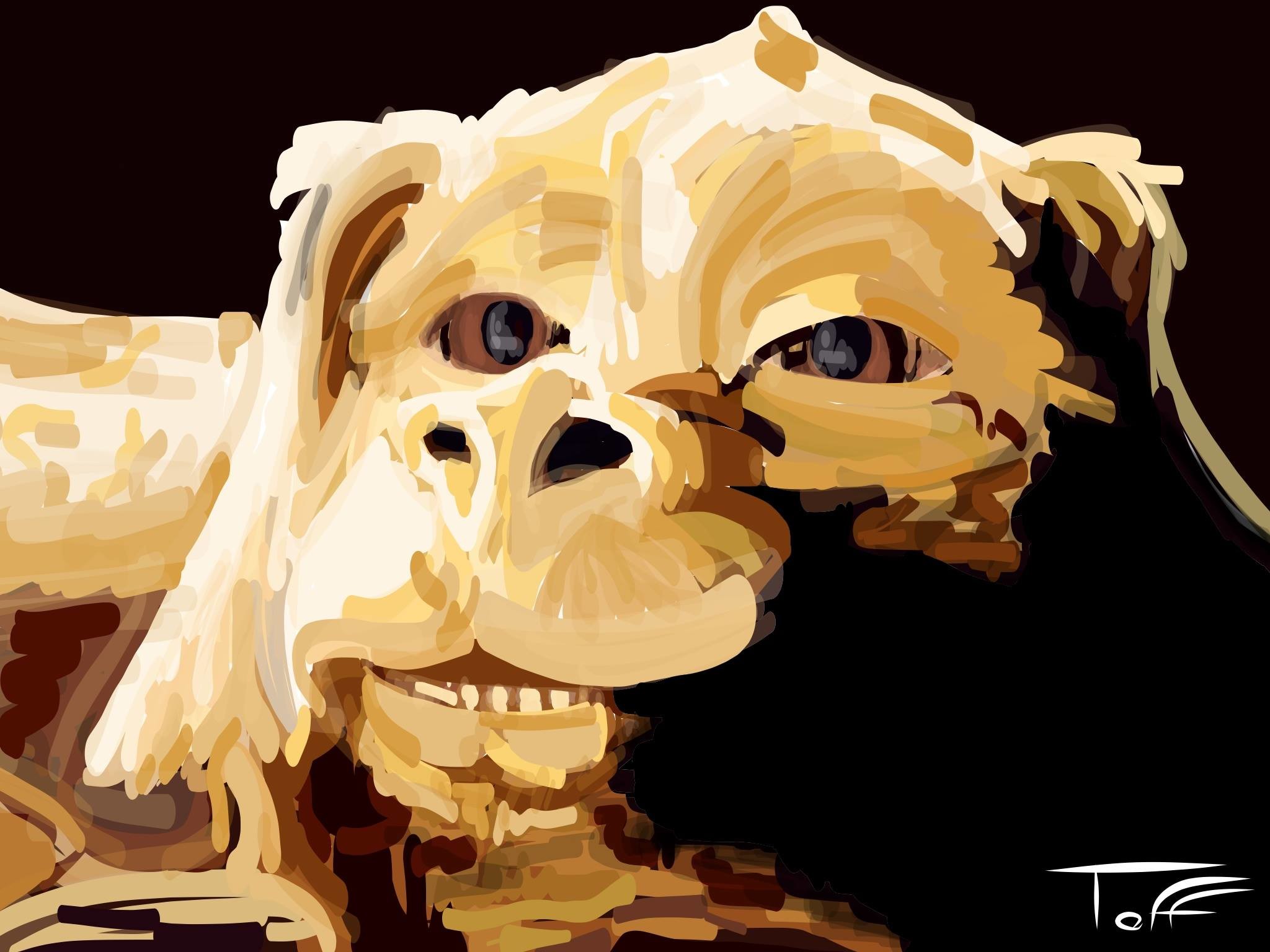 2048x1536 ... Falcor - The NeverEnding Story by ToffGraff