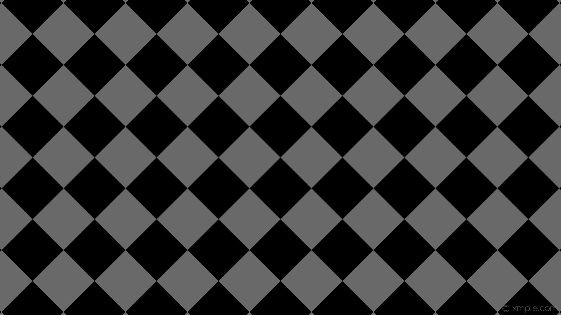 1920x1080 wallpaper checkered black squares grey dim gray #696969 #000000 diagonal  45Â° 150px