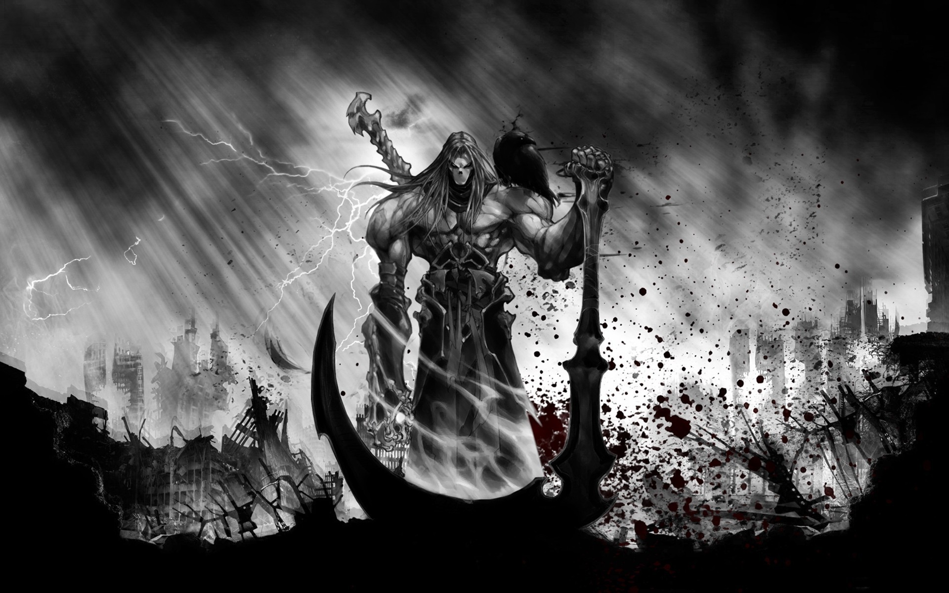1920x1200 dark siders, Four Horsemen of the Apocalypse, Death Wallpapers HD / Desktop  and Mobile Backgrounds