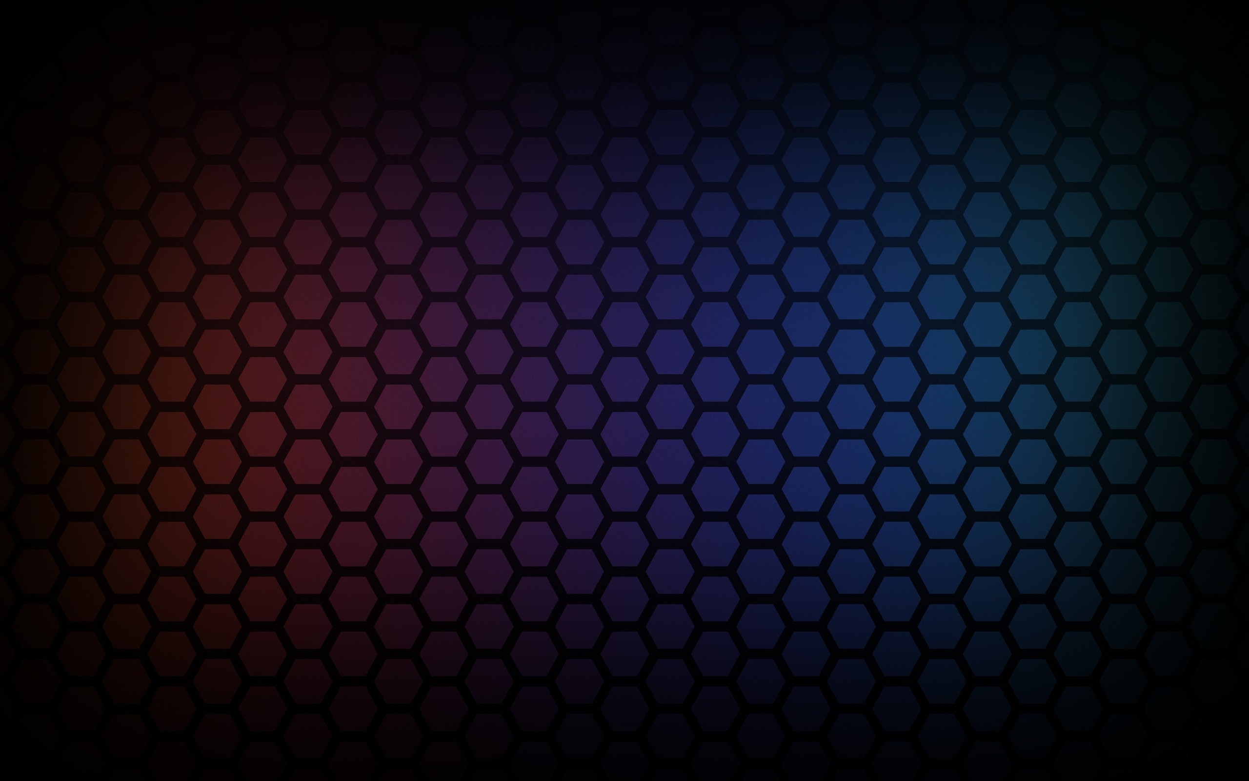 2560x1600 Wallpaper Cell, Light, Hexagon, Shadow