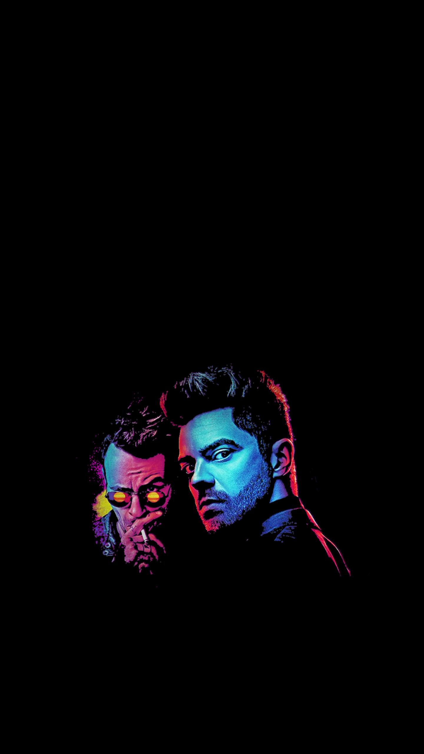 1440x2560 Made this Preacher wallpaper, thought some of you might like it.