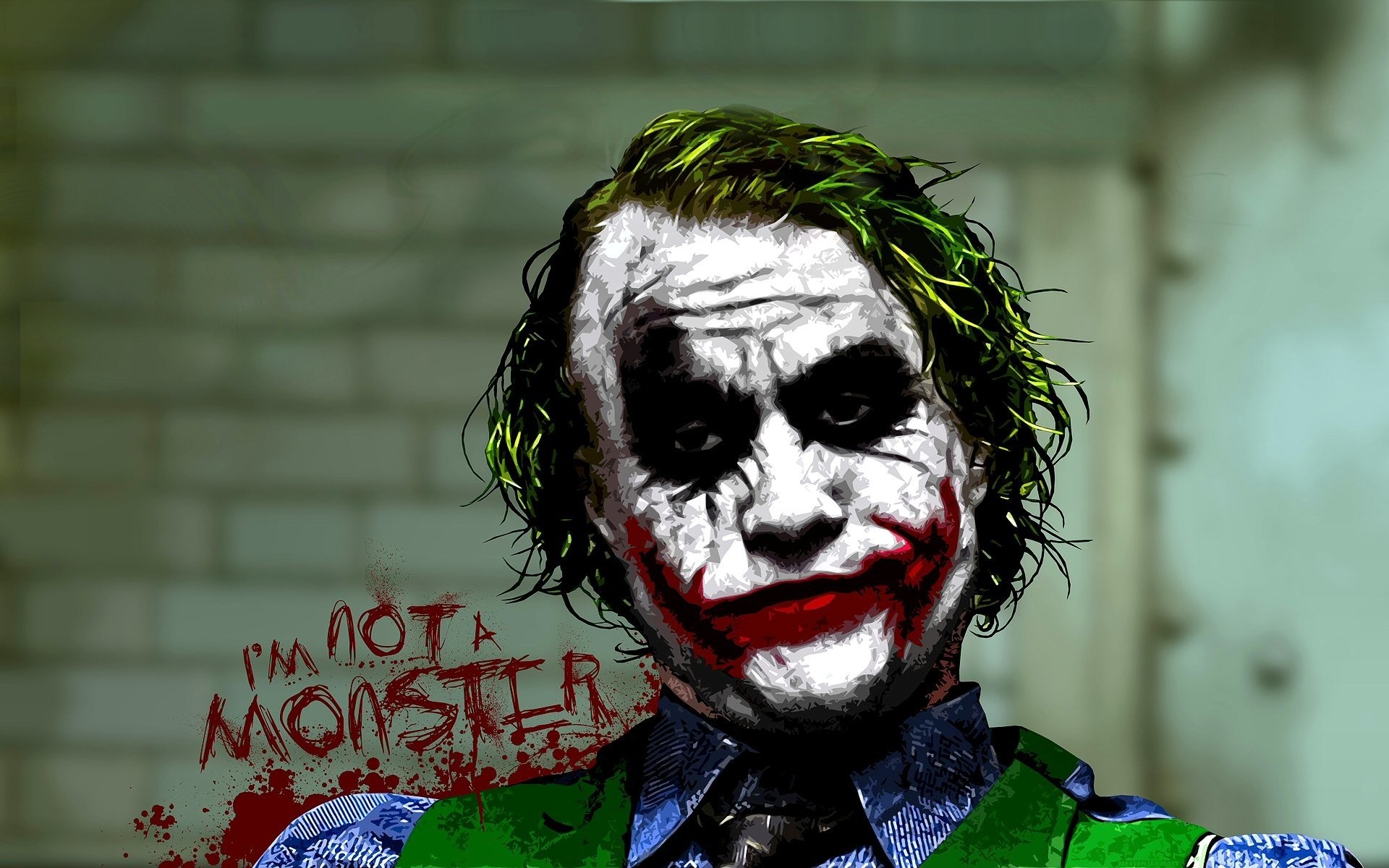 joker heath ledger wallpaper