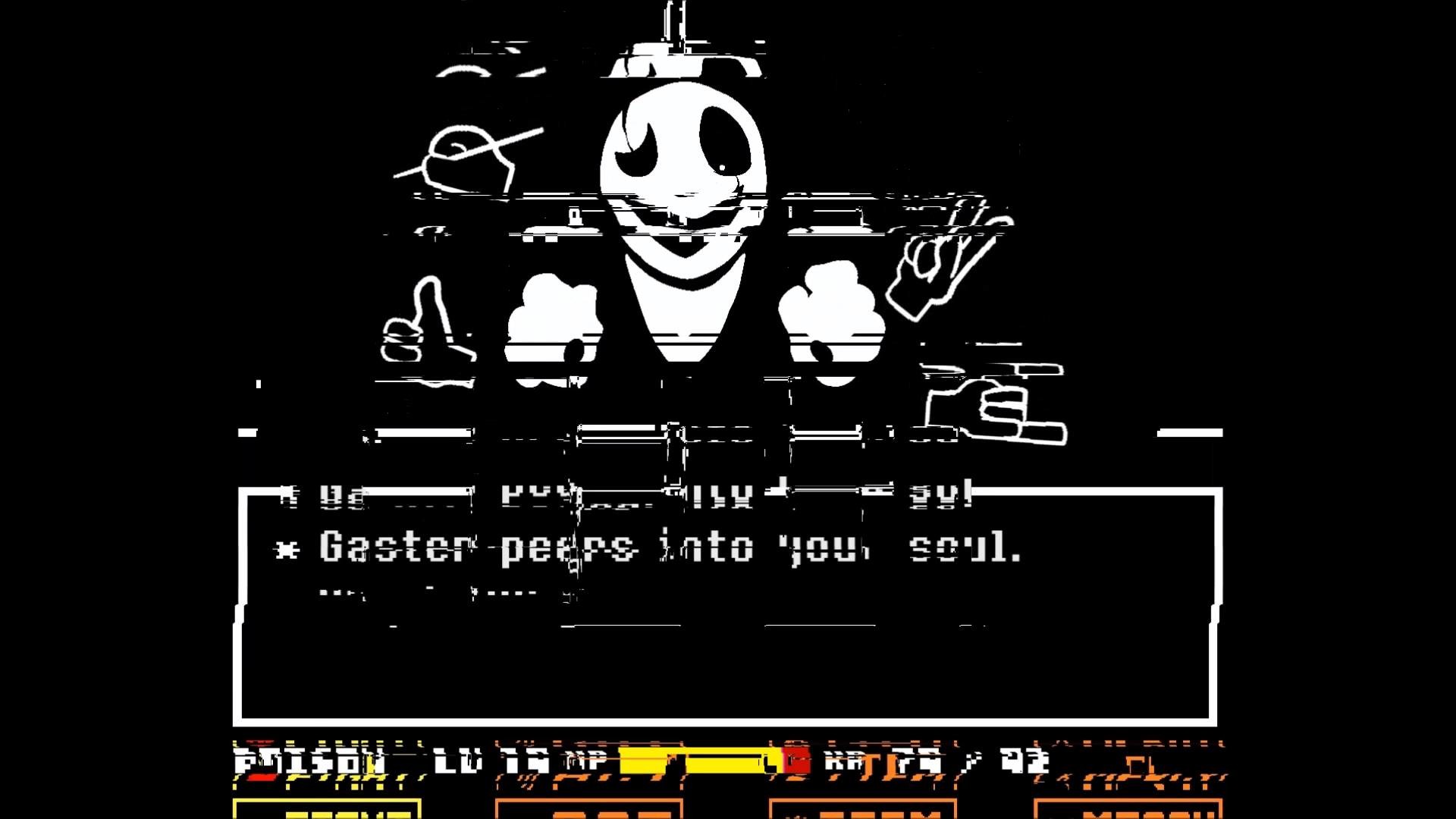 1920x1080 Undertale - Metaphysical (Gaster's Battle Theme by Anomaly)