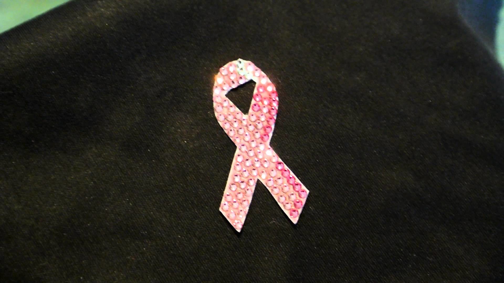 1920x1080 Swarovski Pink Breast Cancer Ribbon