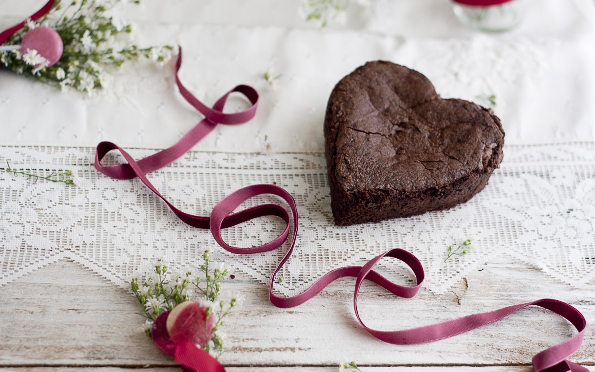 1920x1200 Sweet Cake With Love Full HD Wallpapers