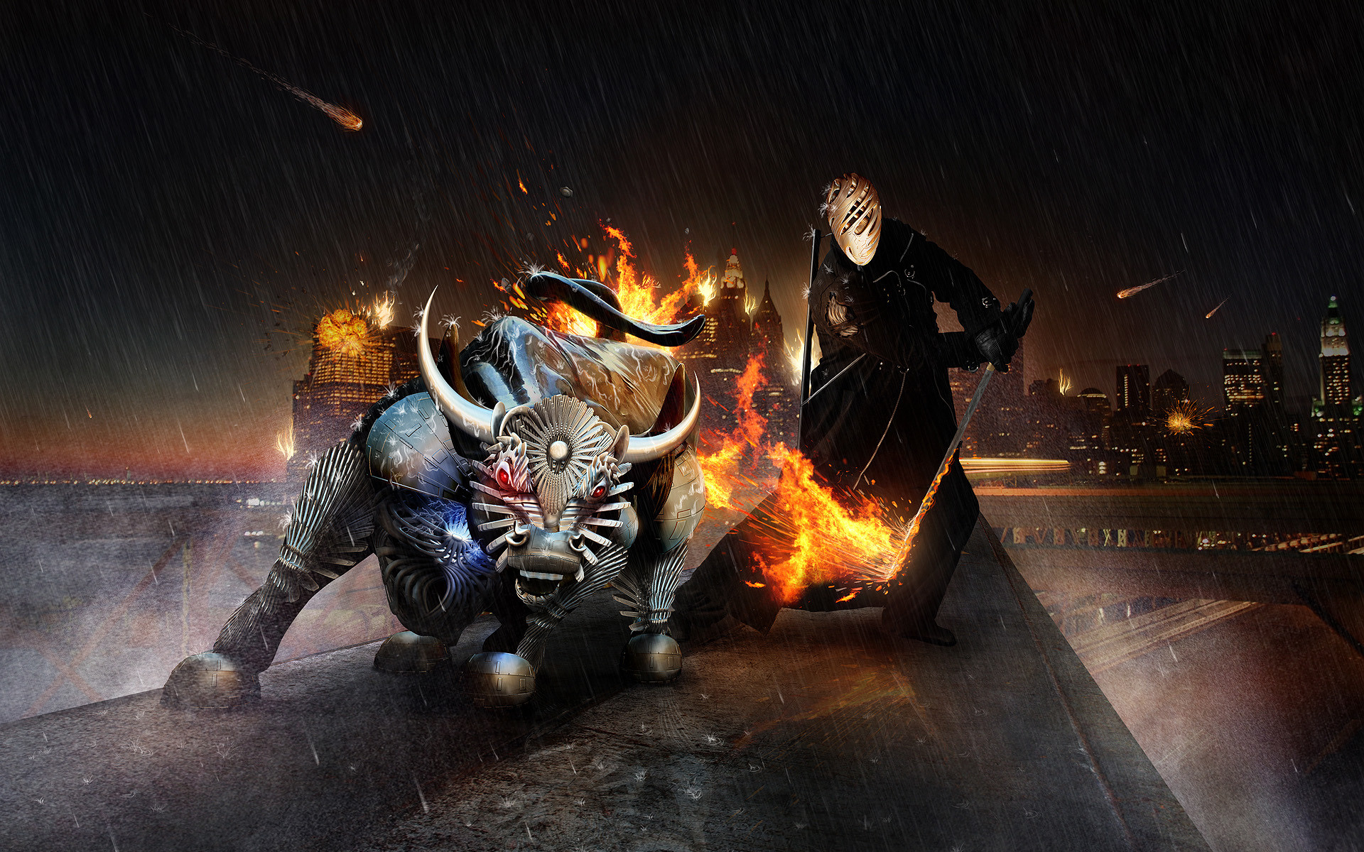 1920x1200 Knight and bull wallpapers | Knight and bull stock photos