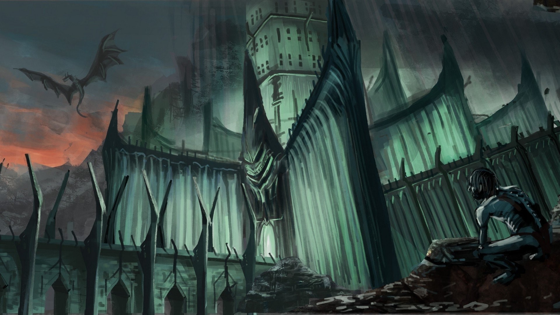 1920x1080 Minas Morgul Castle - The Lord Of Rings