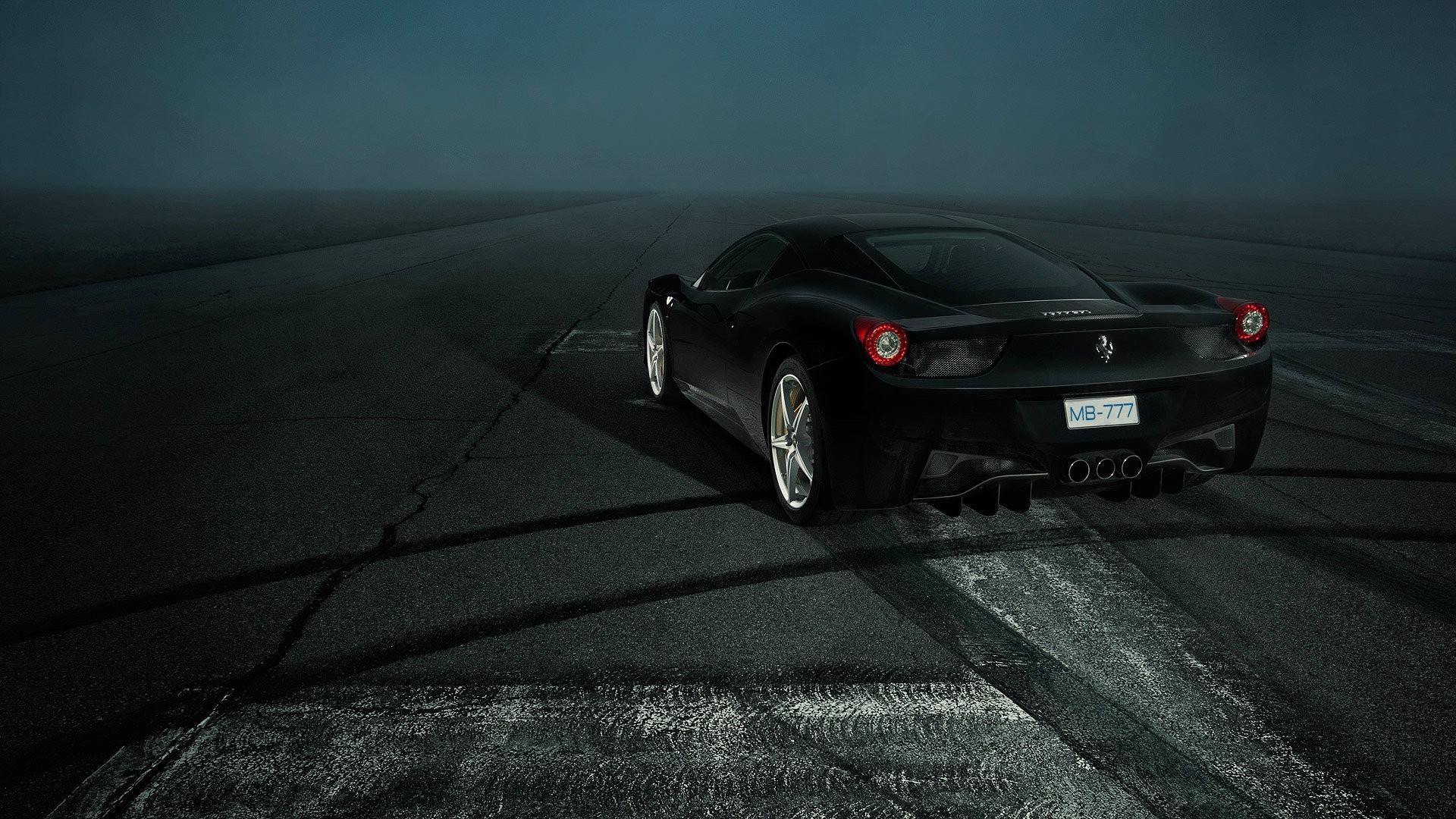 1920x1080 Ferrari 458, Car, Ferrari, Black, Night Wallpapers HD / Desktop and Mobile  Backgrounds