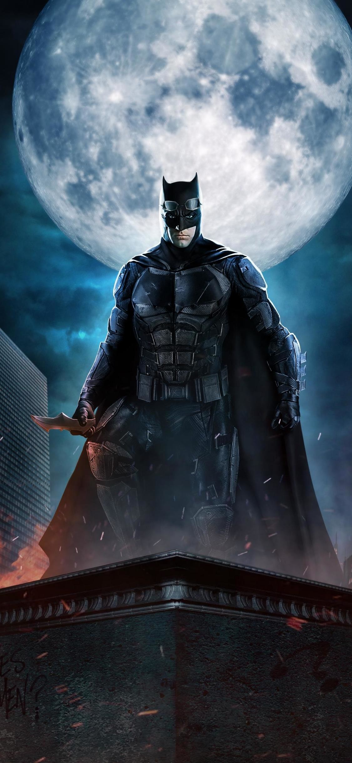1125x2436 Justice League Batman The Dark Knight Fan Art (Iphone XS,Iphone 10,Iphone X)