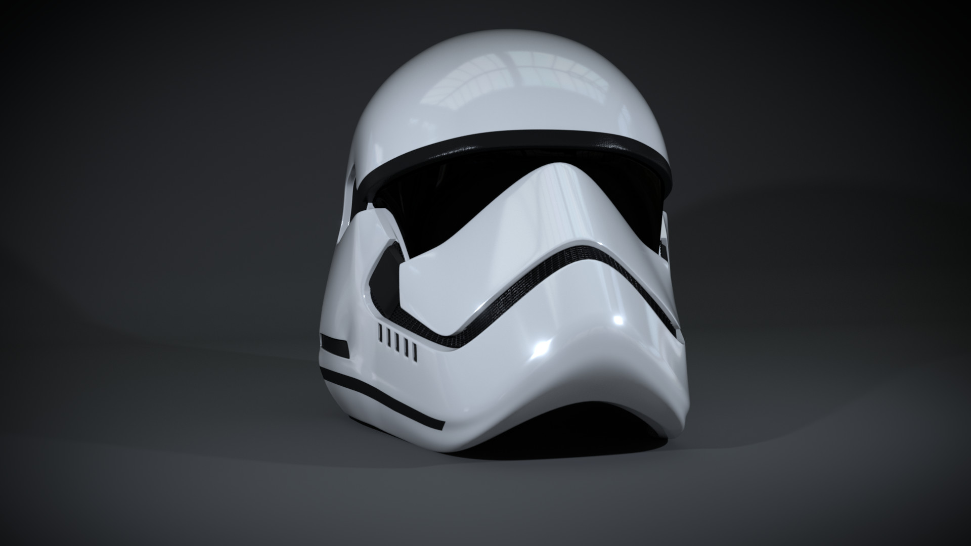 1920x1080 First Order Stormtrooper Helmet ...