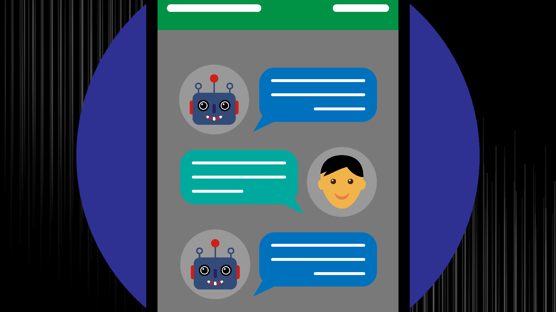 1920x1080 A year ago, chatbots reemerged atop a mountain of hype that messaging  marked tech's latest paradigm shift, after messaging apps Facebook's  Messenger and Kik ...