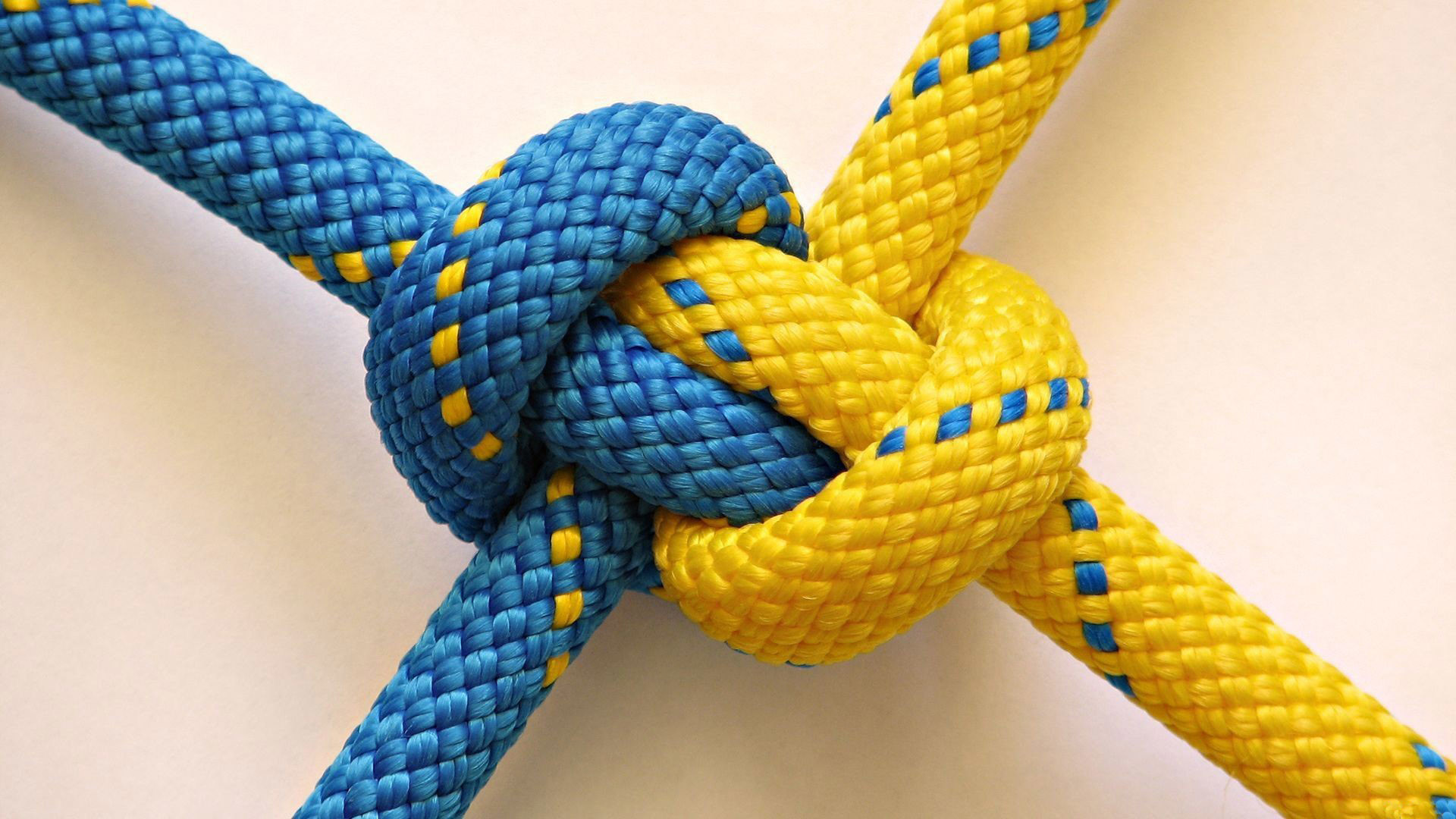 1920x1080 Blue and Yellow Knot wallpaper