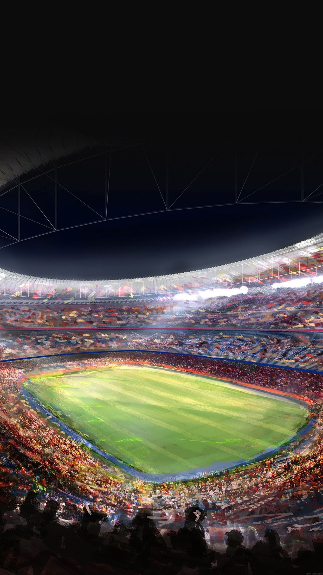 1242x2208 ... Barcelona Camp Nou Sports Iphone 7 Wallpaper. Download