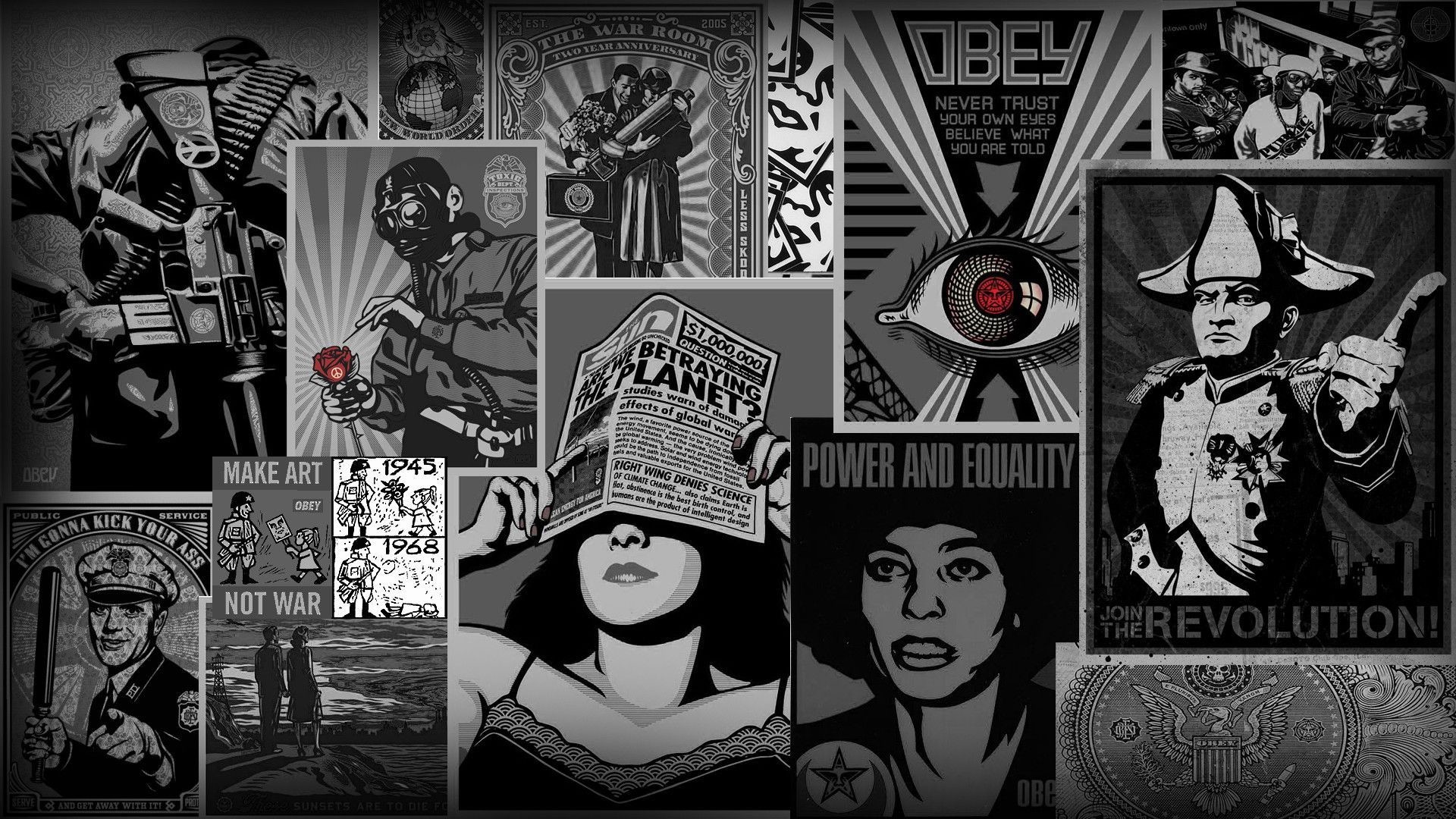 1920x1080 obey, Fantasy Art Wallpapers HD / Desktop and Mobile Backgrounds 1920Ã1080  Obey Wallpaper