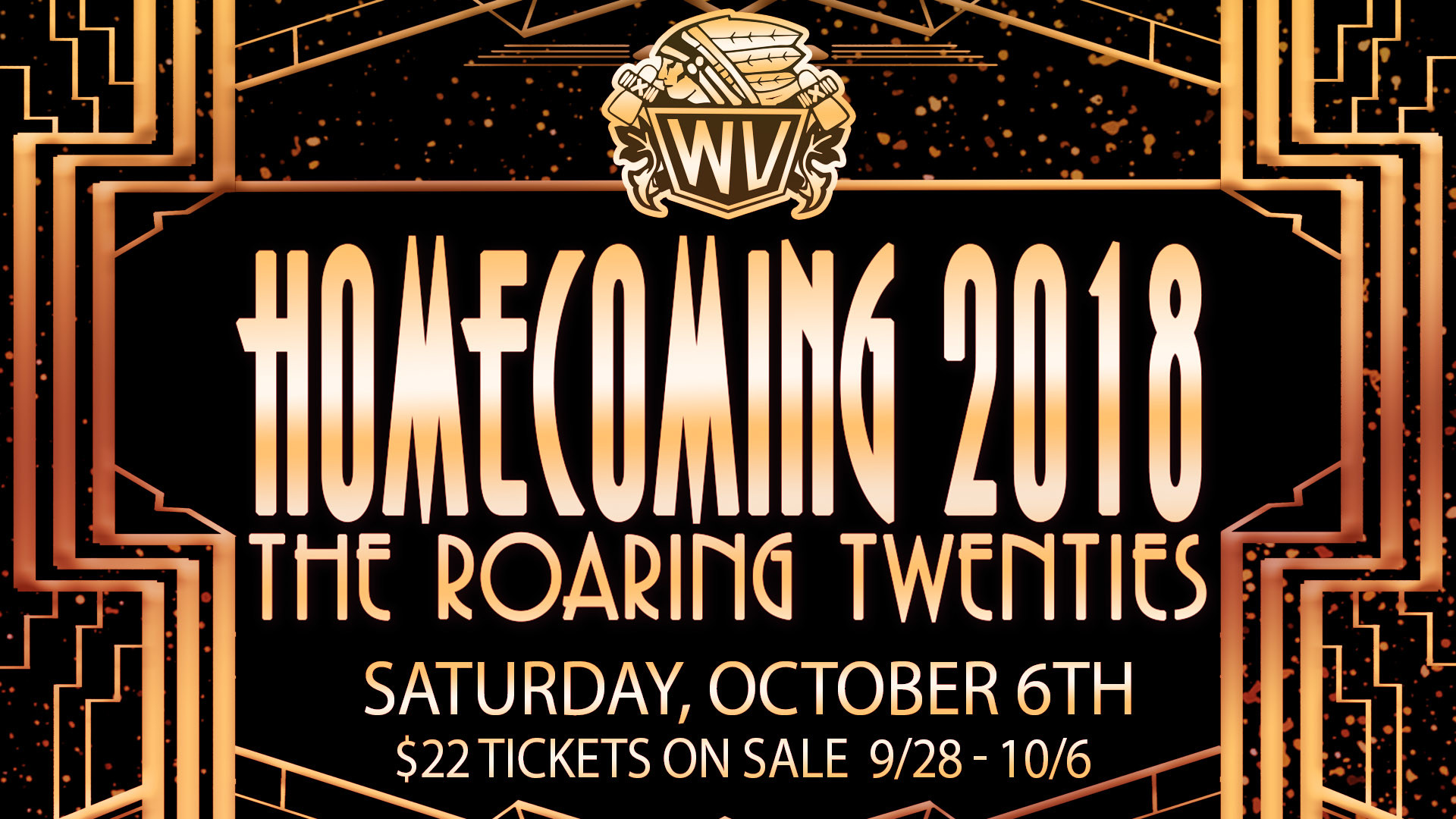 1920x1080 Homecoming 'The Roaring Twenties' Ticket Sales
