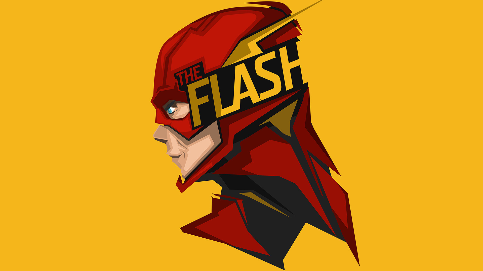 1920x1080 The Flash Abstract Art