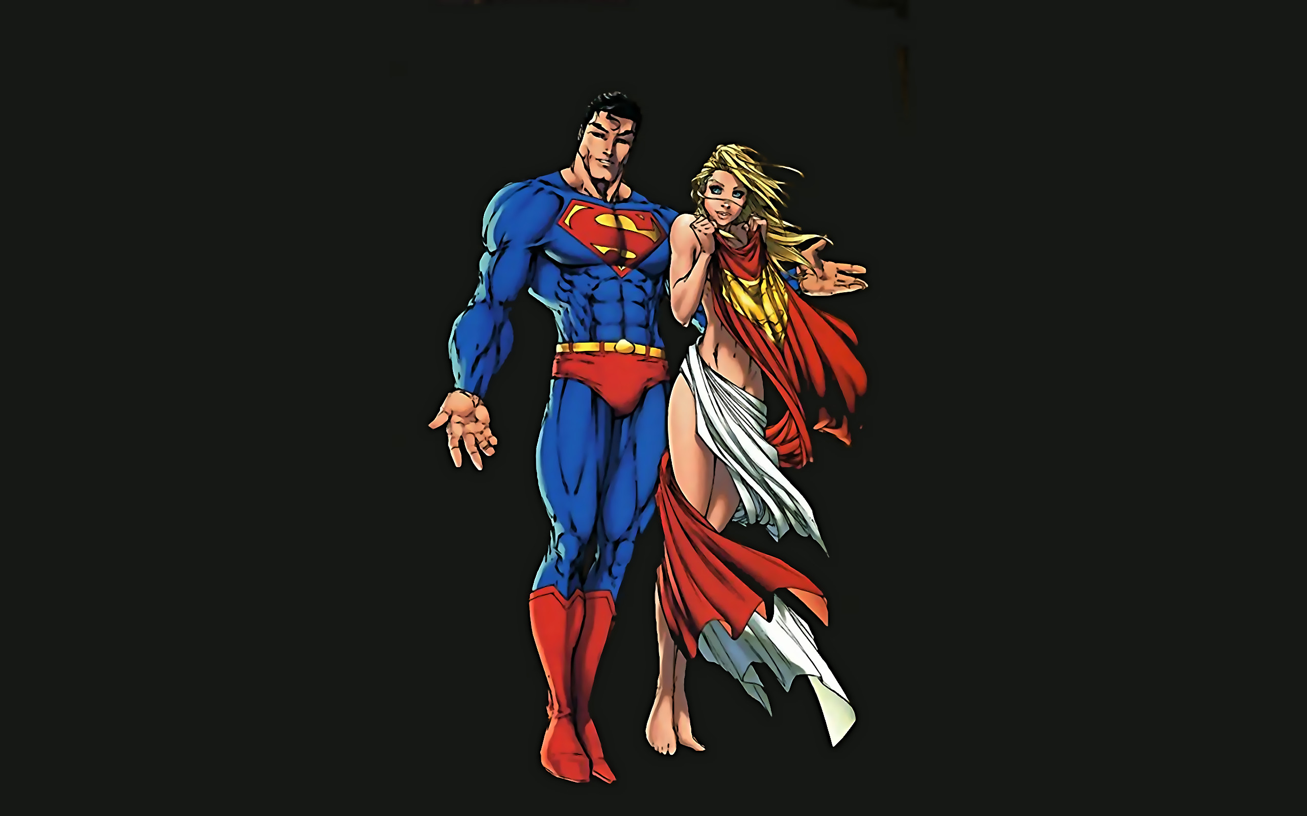 2560x1600 supergirl images | Dc comics superman supergirl wallpaper background